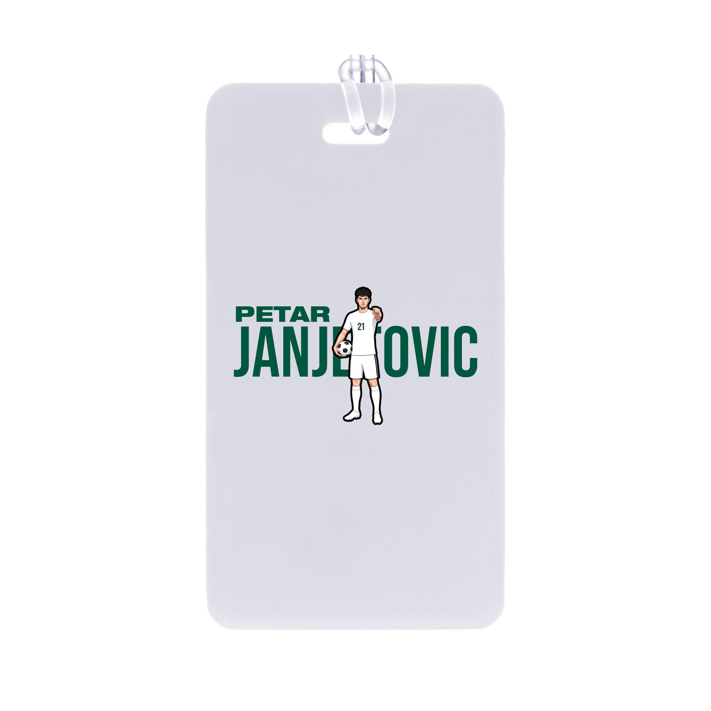 Bag Tag — Player Name in Classic