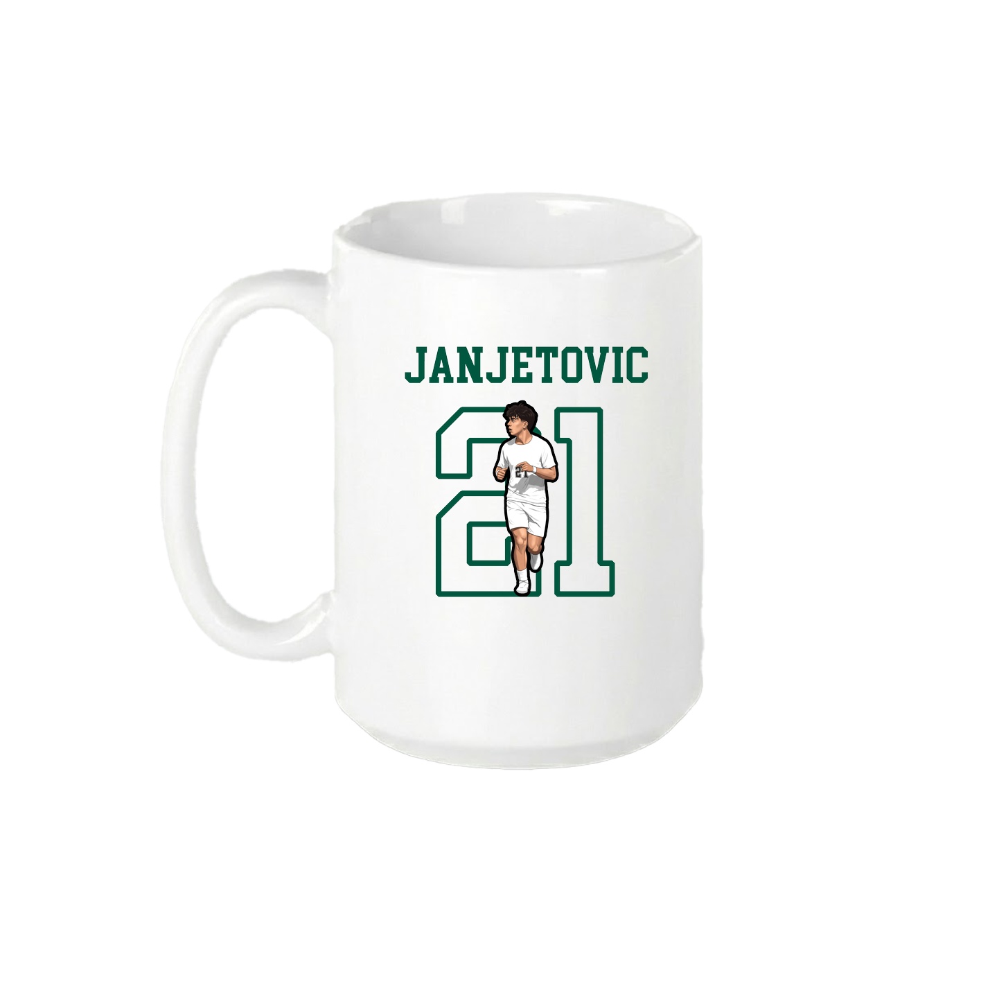 15oz Coffee Mug — Shirsey in White
