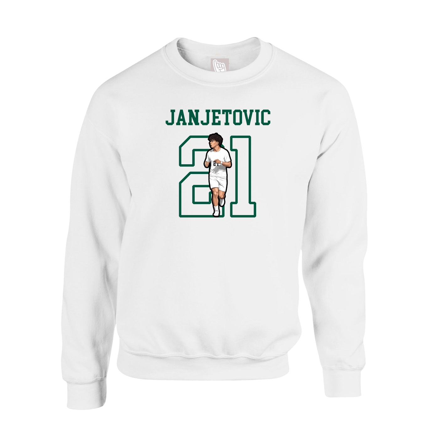 Fleece Crew — Shirsey in White
