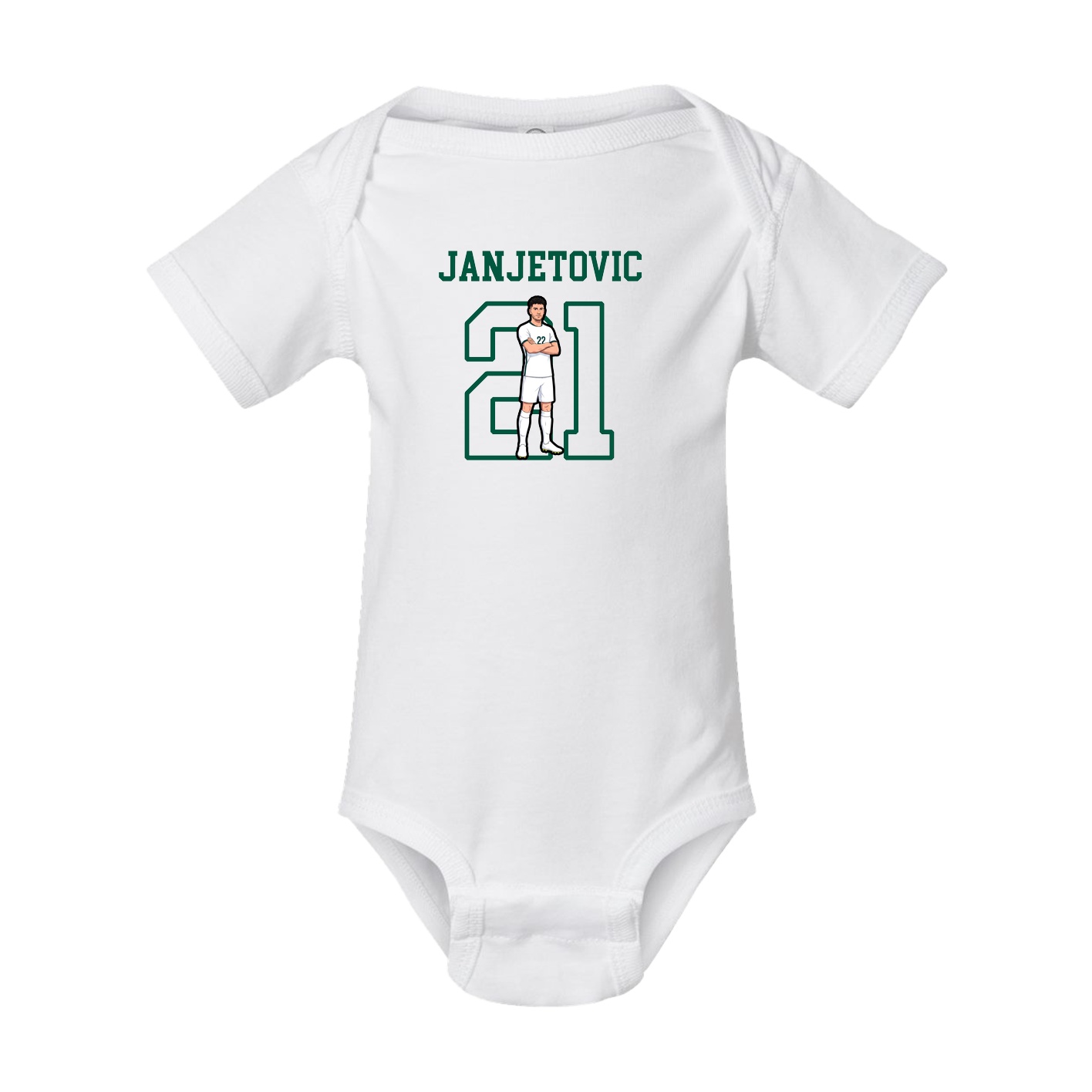 Baby Onesie — Shirsey in White
