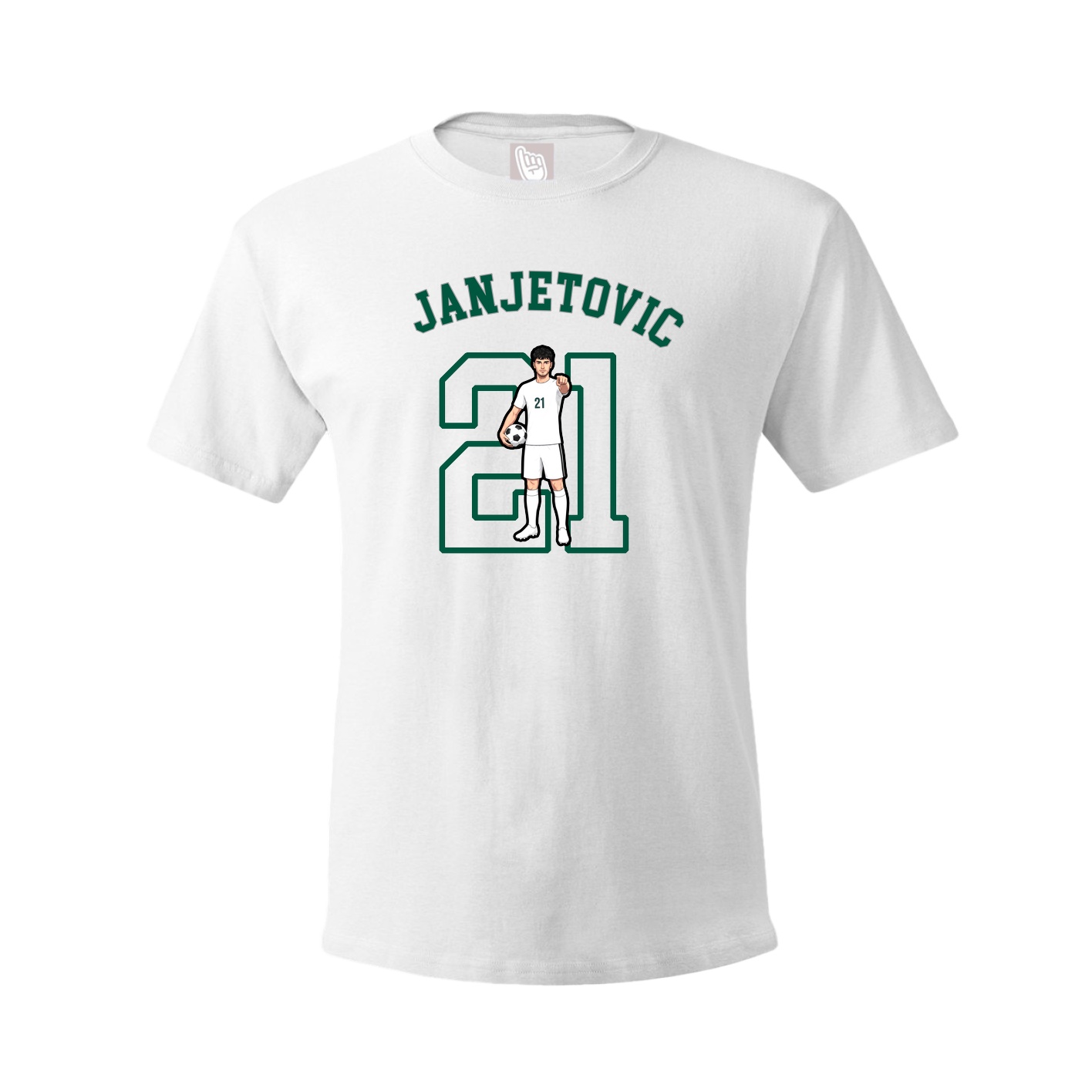 Youth Tee — Shirsey Arch in White