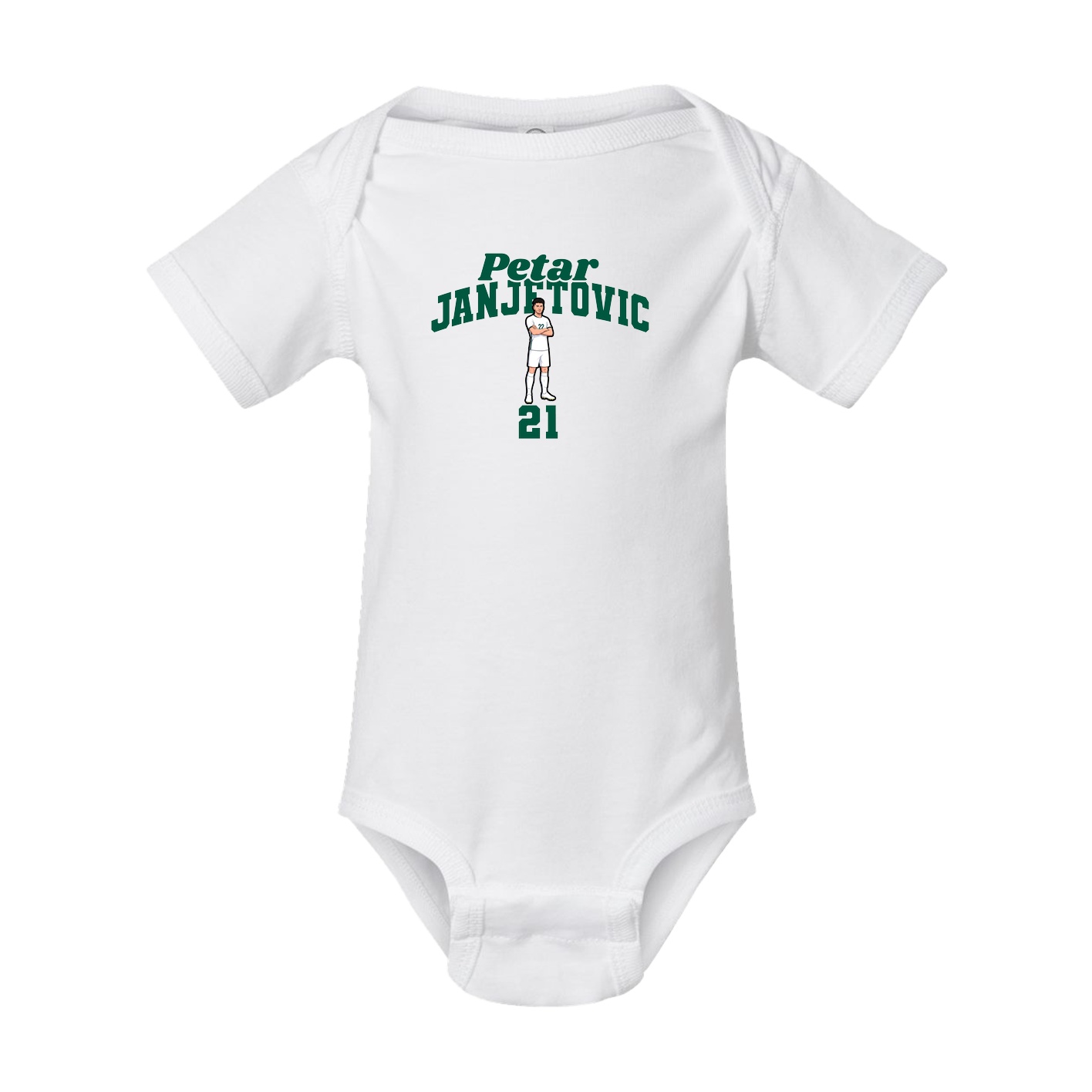 Baby Onesie — Signature Arch in White