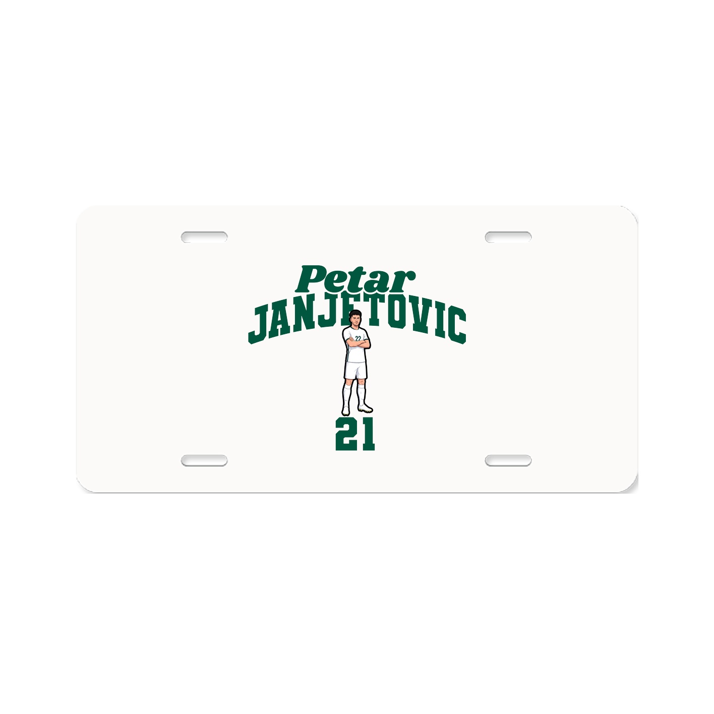 License Plate — Signature Arch in Classic