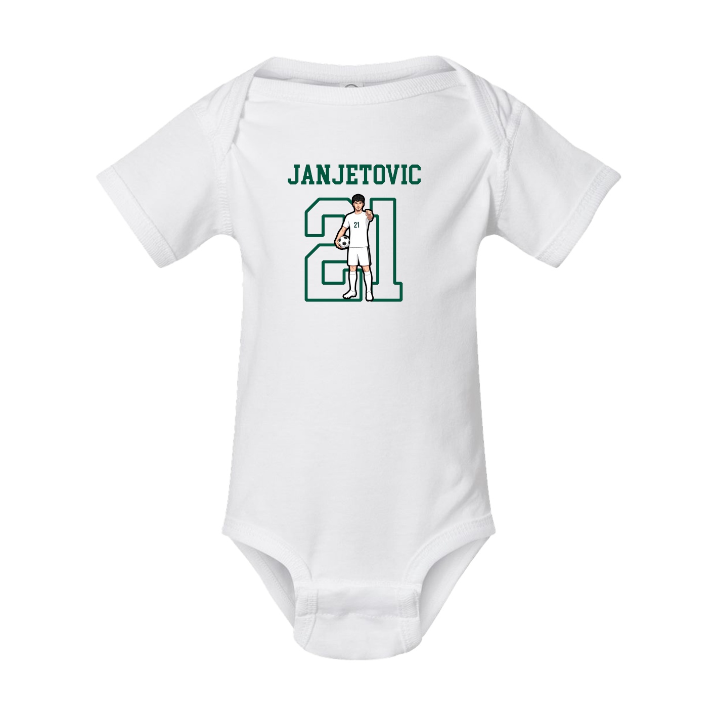 Baby Onesie — Shirsey in White