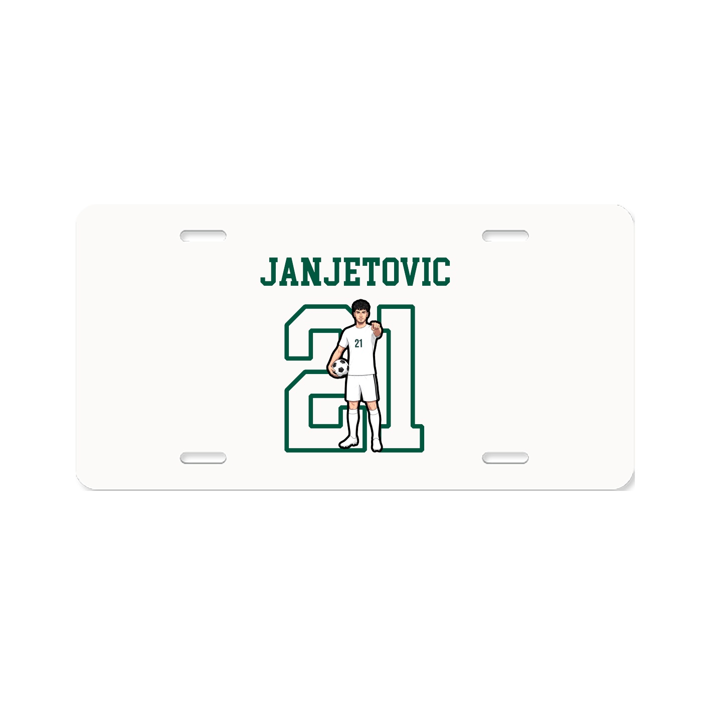 License Plate — Shirsey in Classic