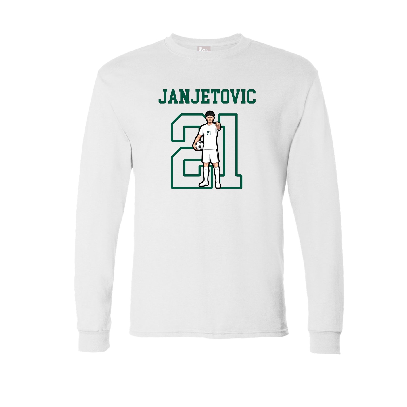 Long Sleeve Tee — Shirsey in White