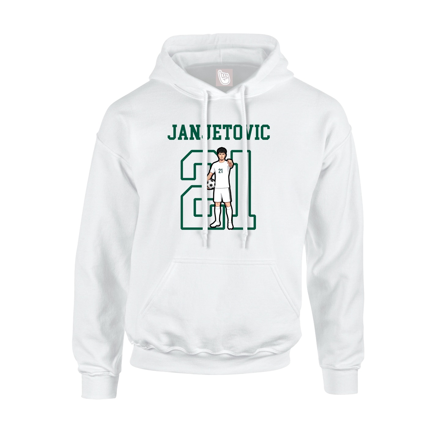 Youth Hoodie — Shirsey in White
