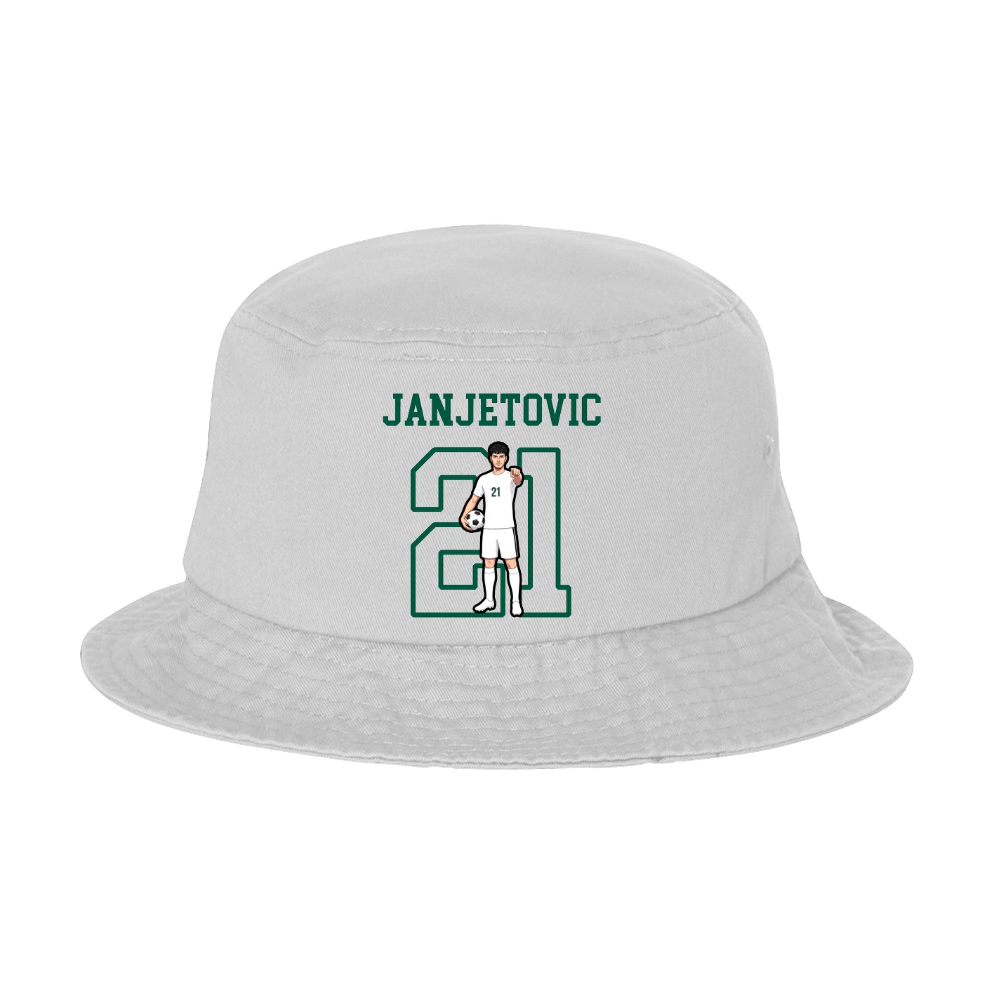 Bucket Cap — Shirsey in White