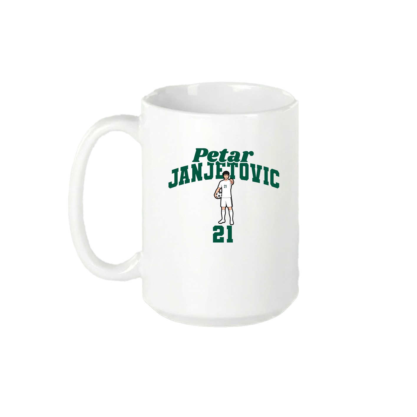 15oz Coffee Mug — Signature Arch in White