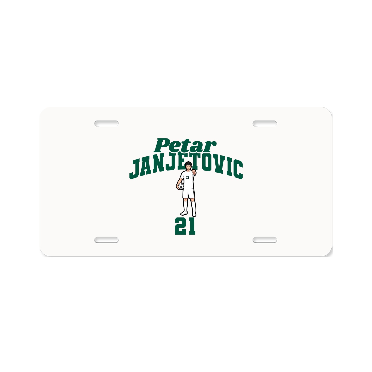 License Plate — Signature Arch in Classic