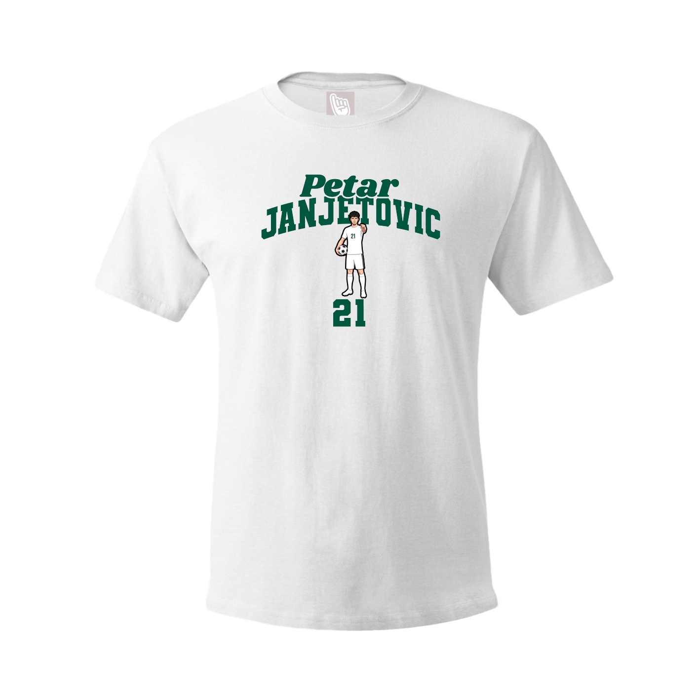 Tee — Signature Arch in White