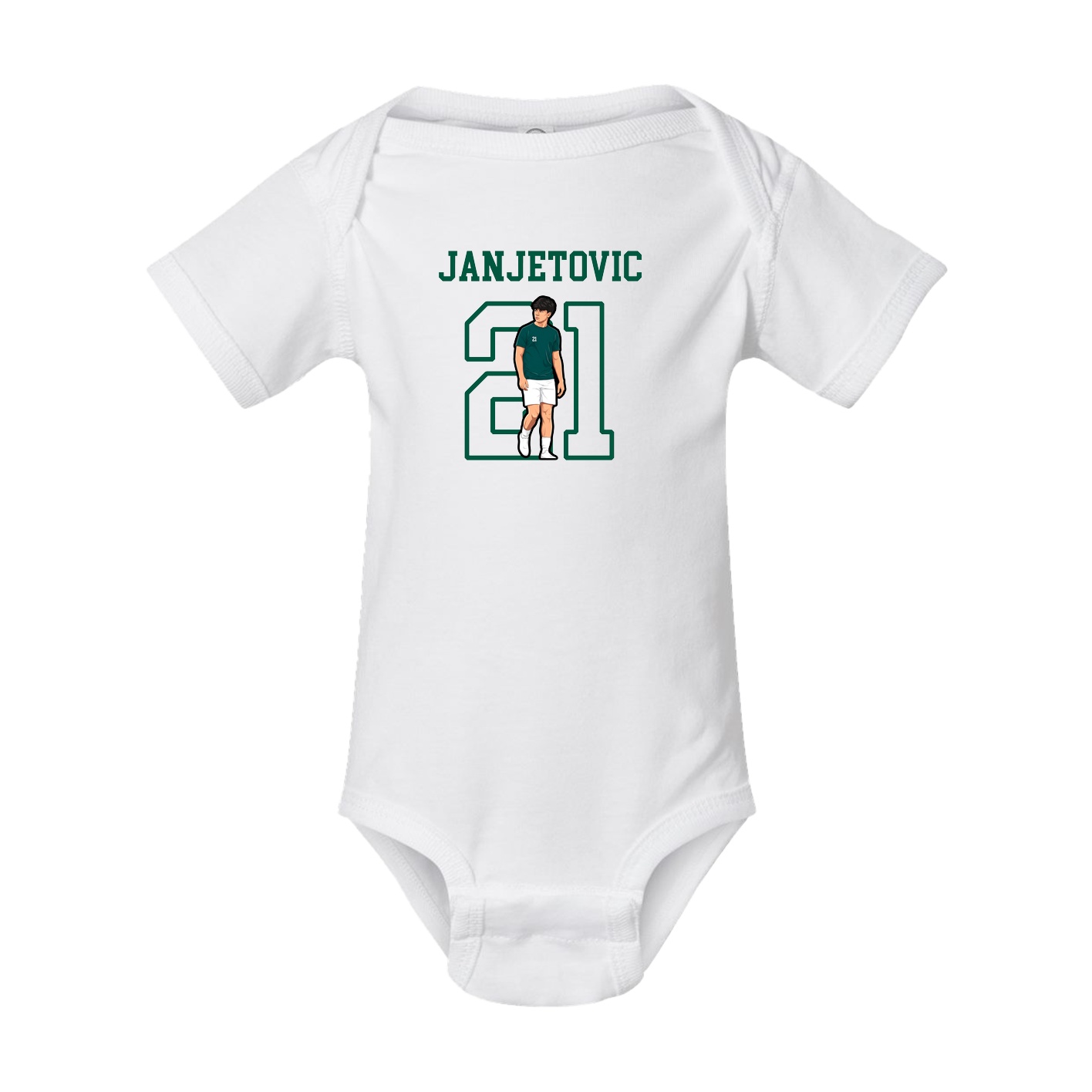 Baby Onesie — Shirsey in White