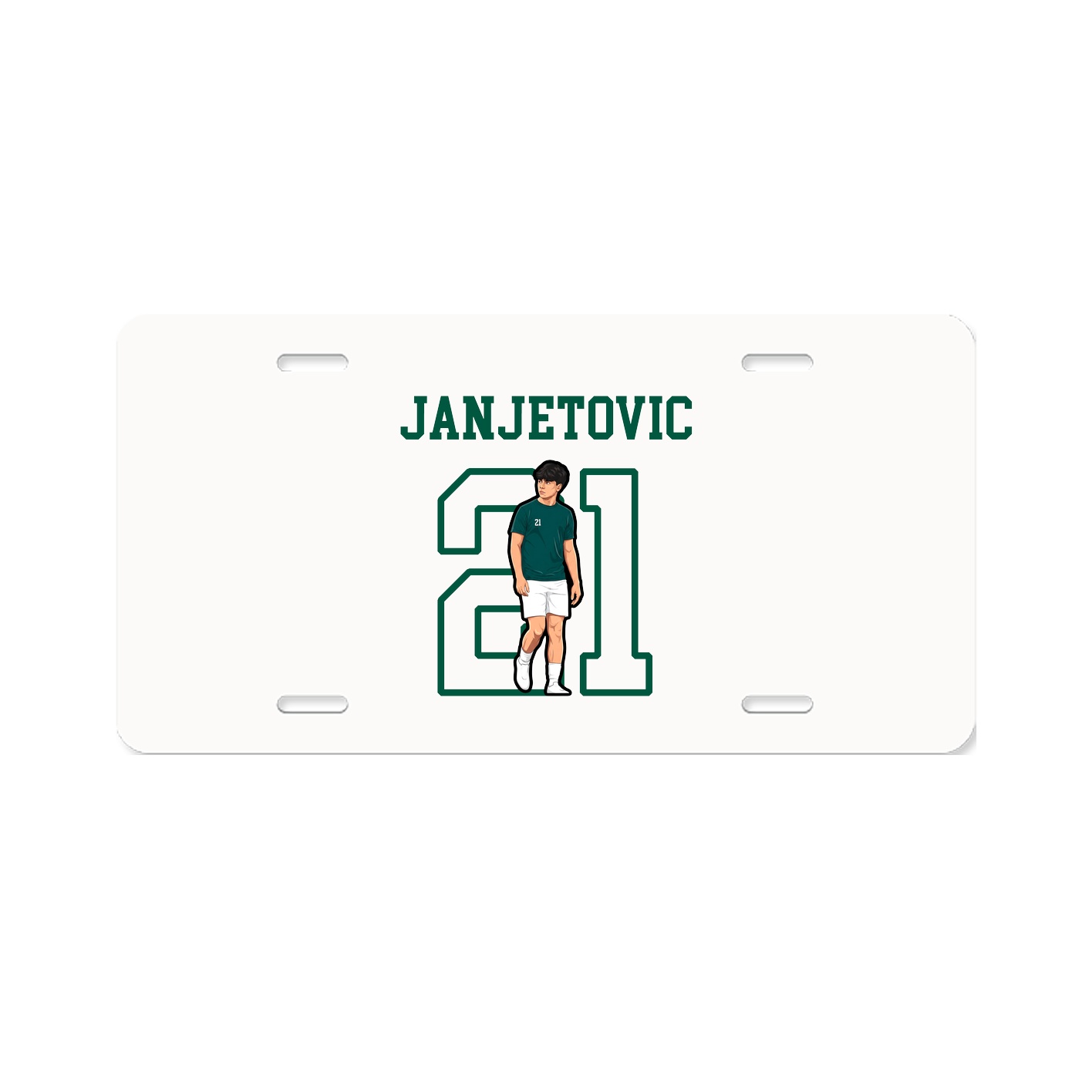 License Plate — Shirsey in Classic