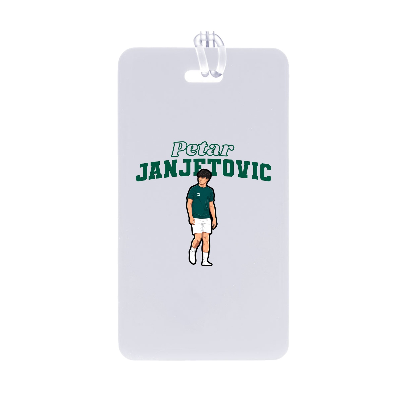 Bag Tag — Name Arch in Classic