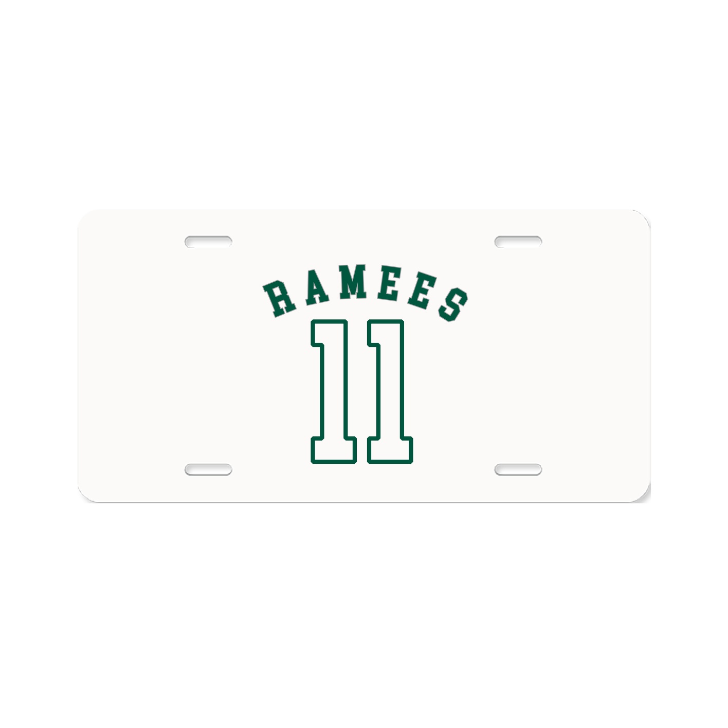 License Plate — Shirsey Arch in Classic