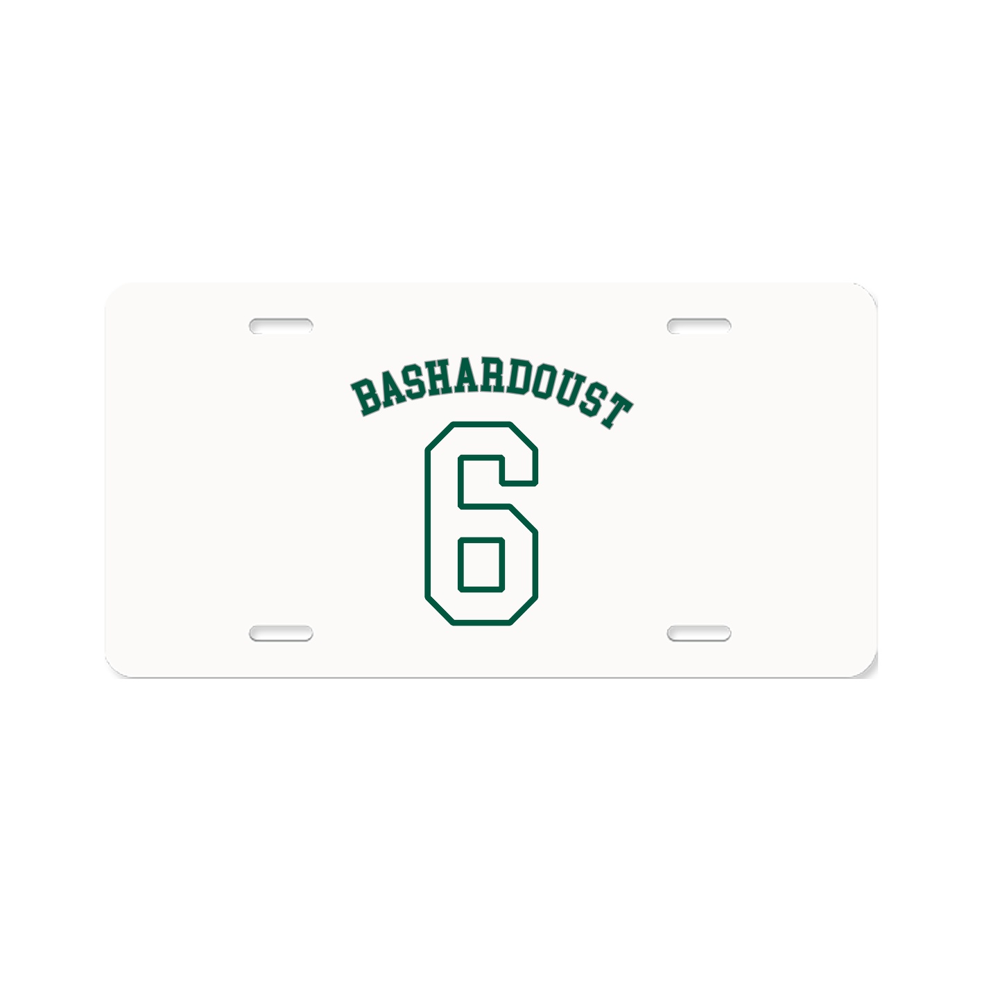 License Plate — Shirsey Arch in Classic
