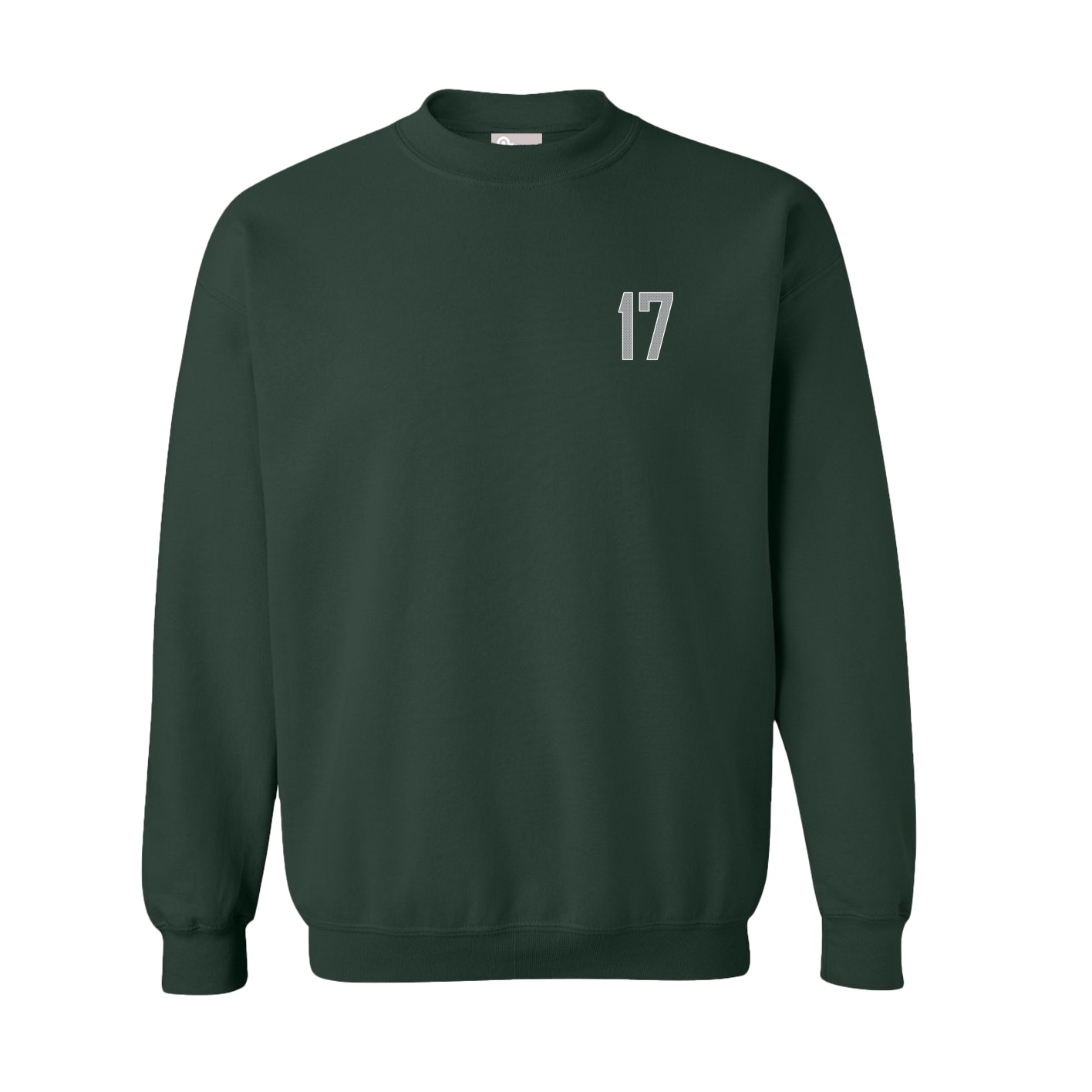 Fleece Crew — Front Shirsy in Green