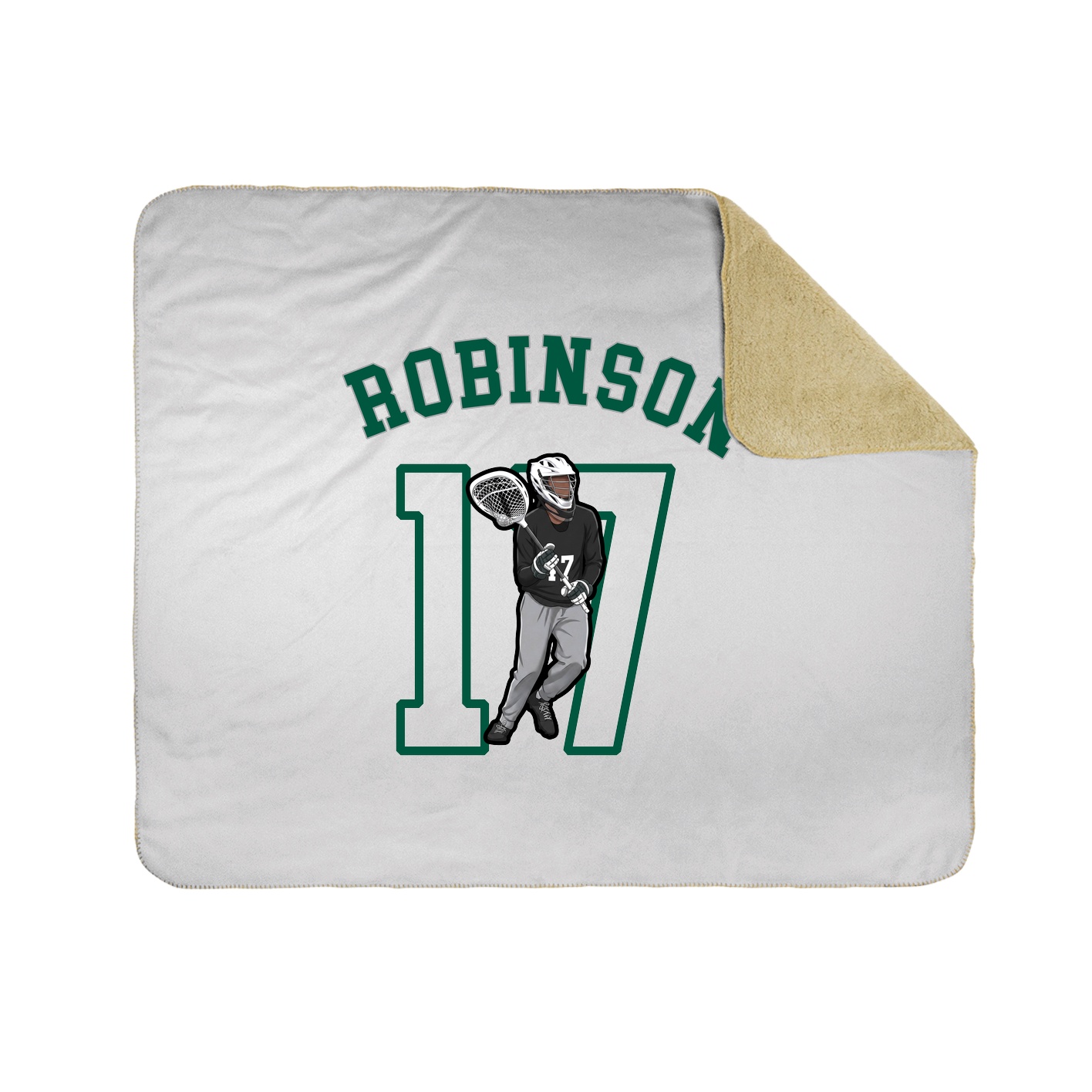 Throw Blanket — Shirsey Arch in White