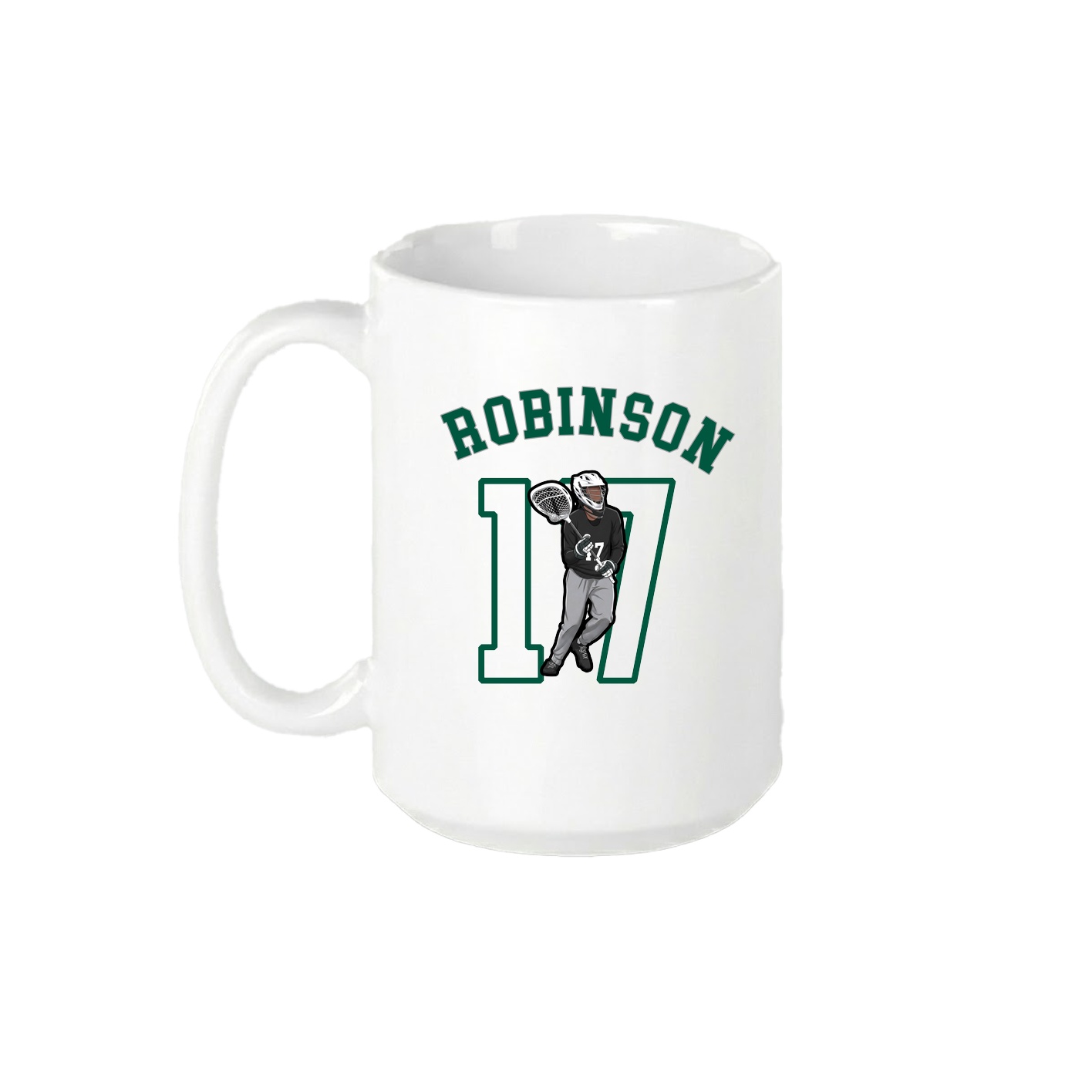 15oz Coffee Mug — Shirsey Arch in White
