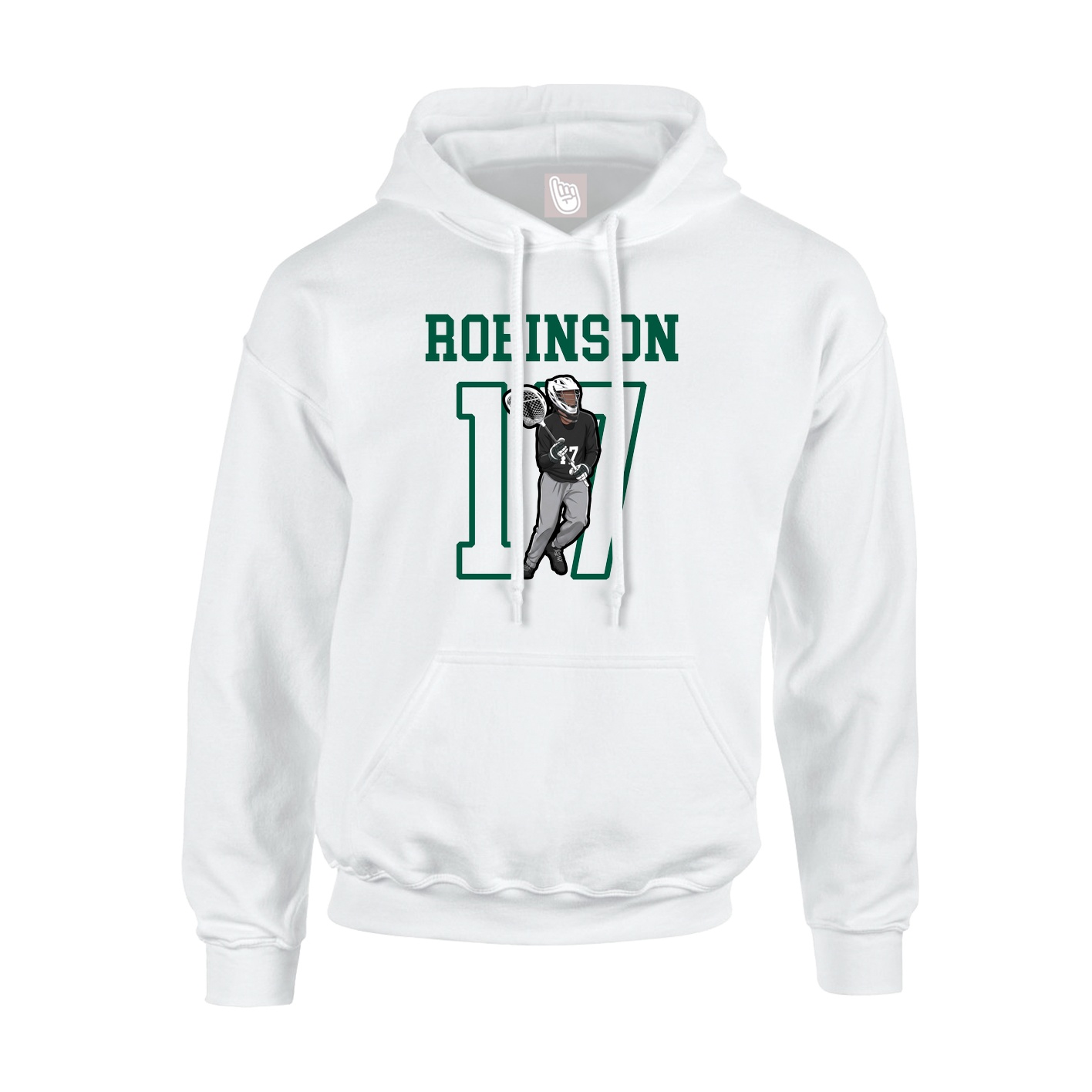 Youth Hoodie — Shirsey in White