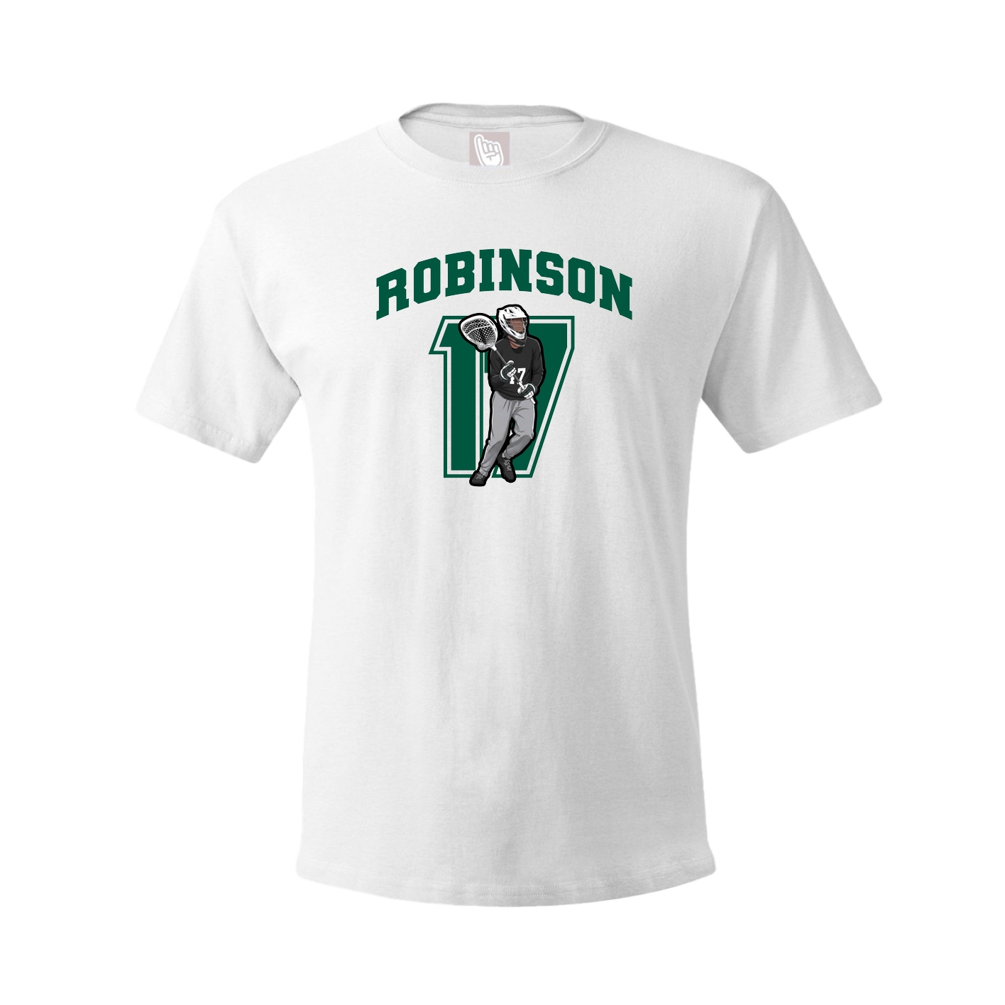 Tee — Number in White