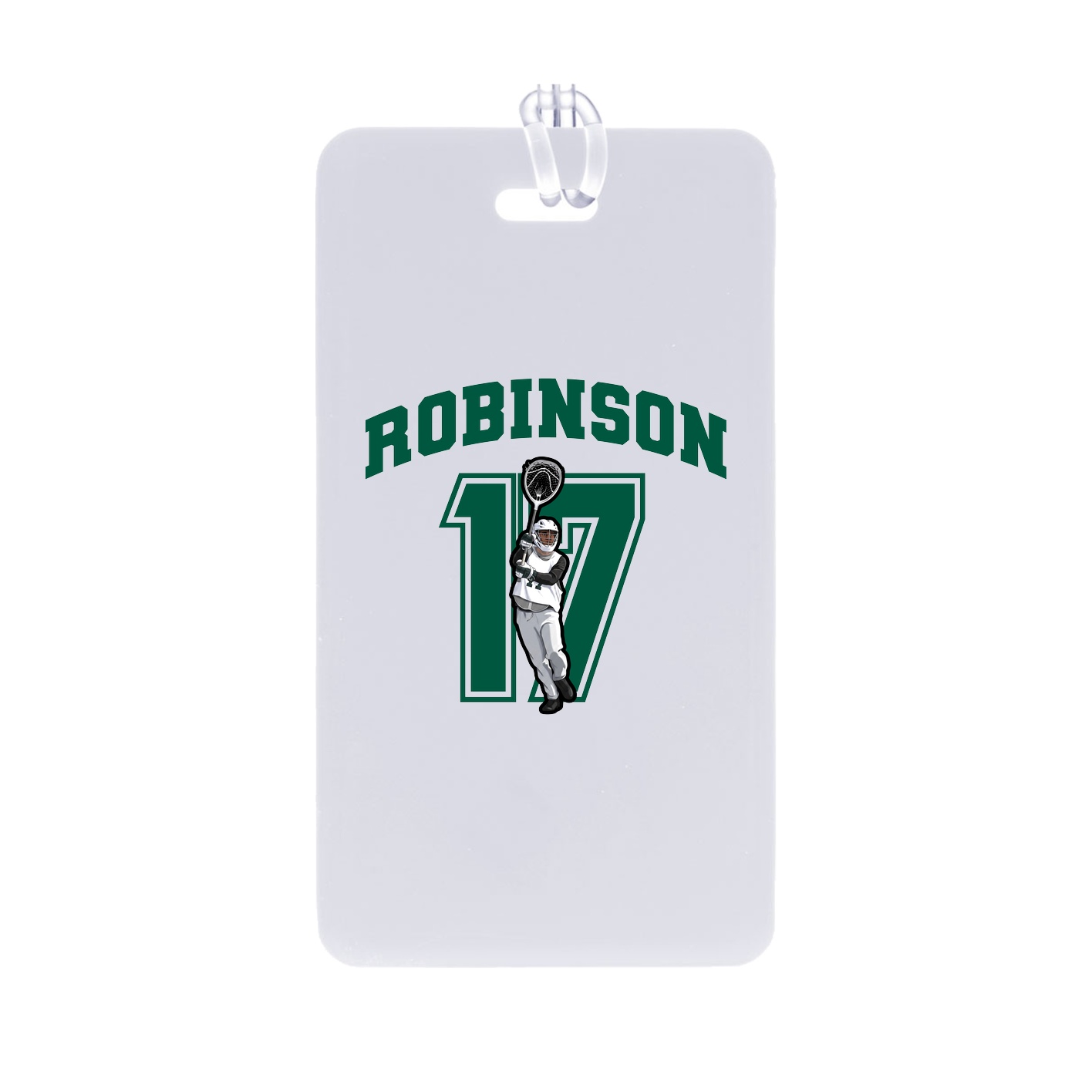 Bag Tag — Number in Classic
