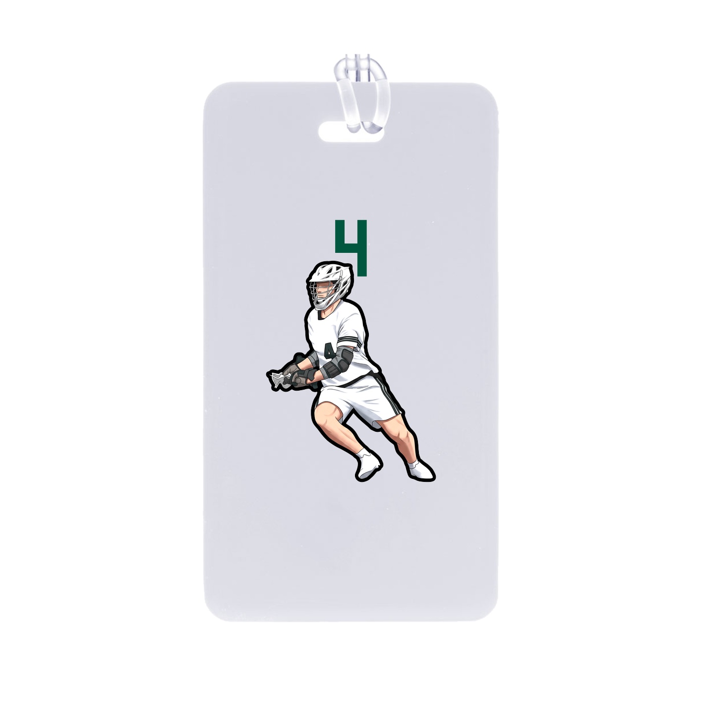 Bag Tag — Number Top in Classic