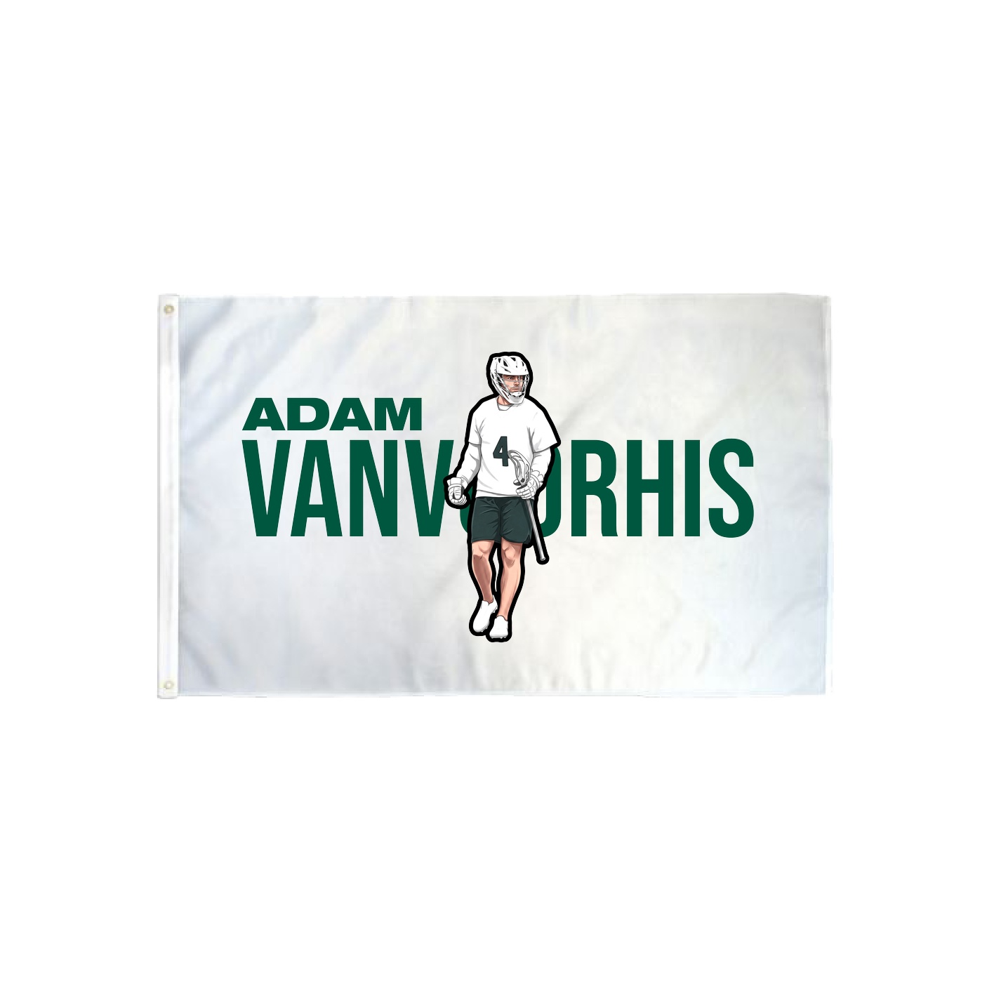 3x5 Flag — Player Name in Classic