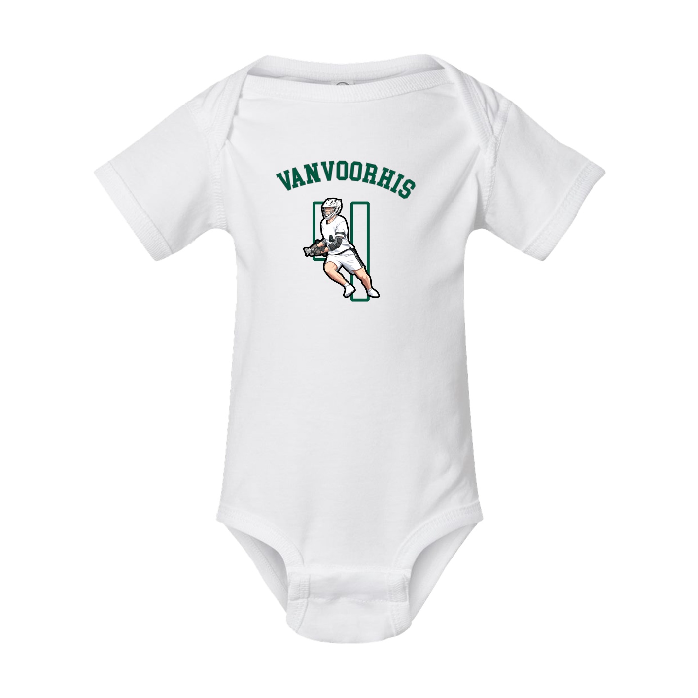 Baby Onesie — Shirsey Arch in White