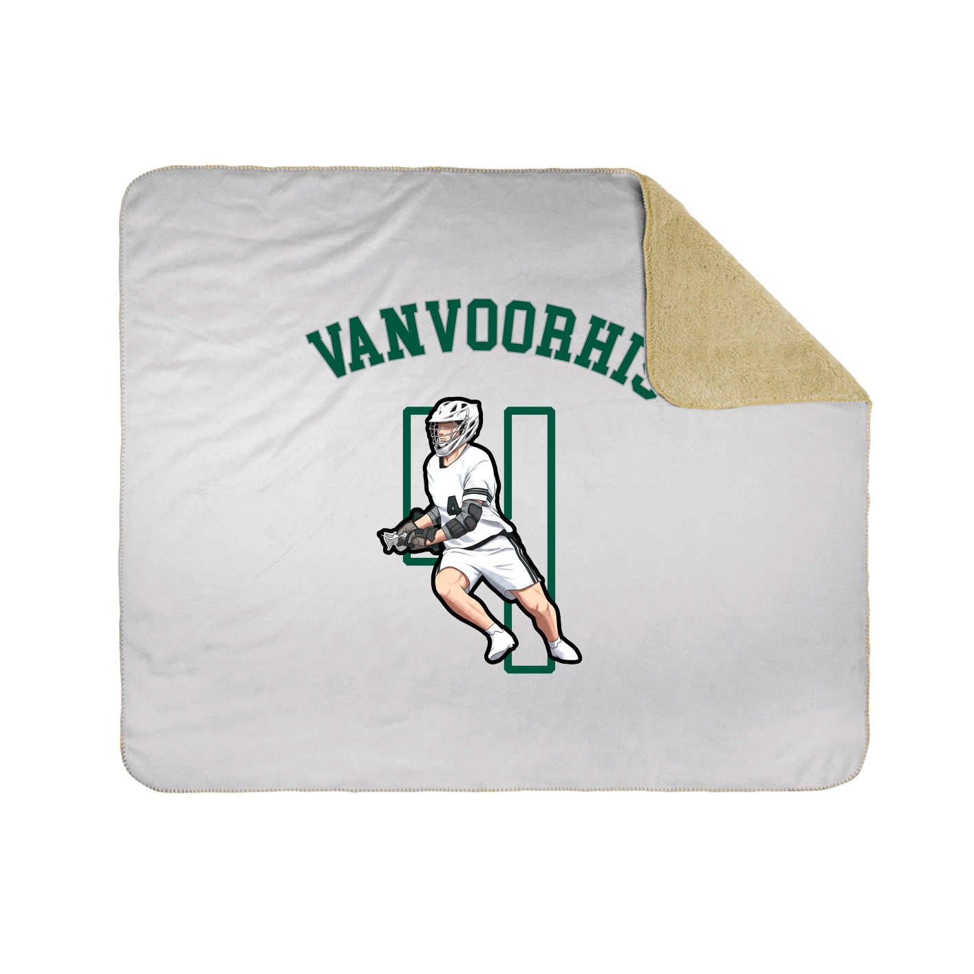 Throw Blanket — Shirsey Arch in White