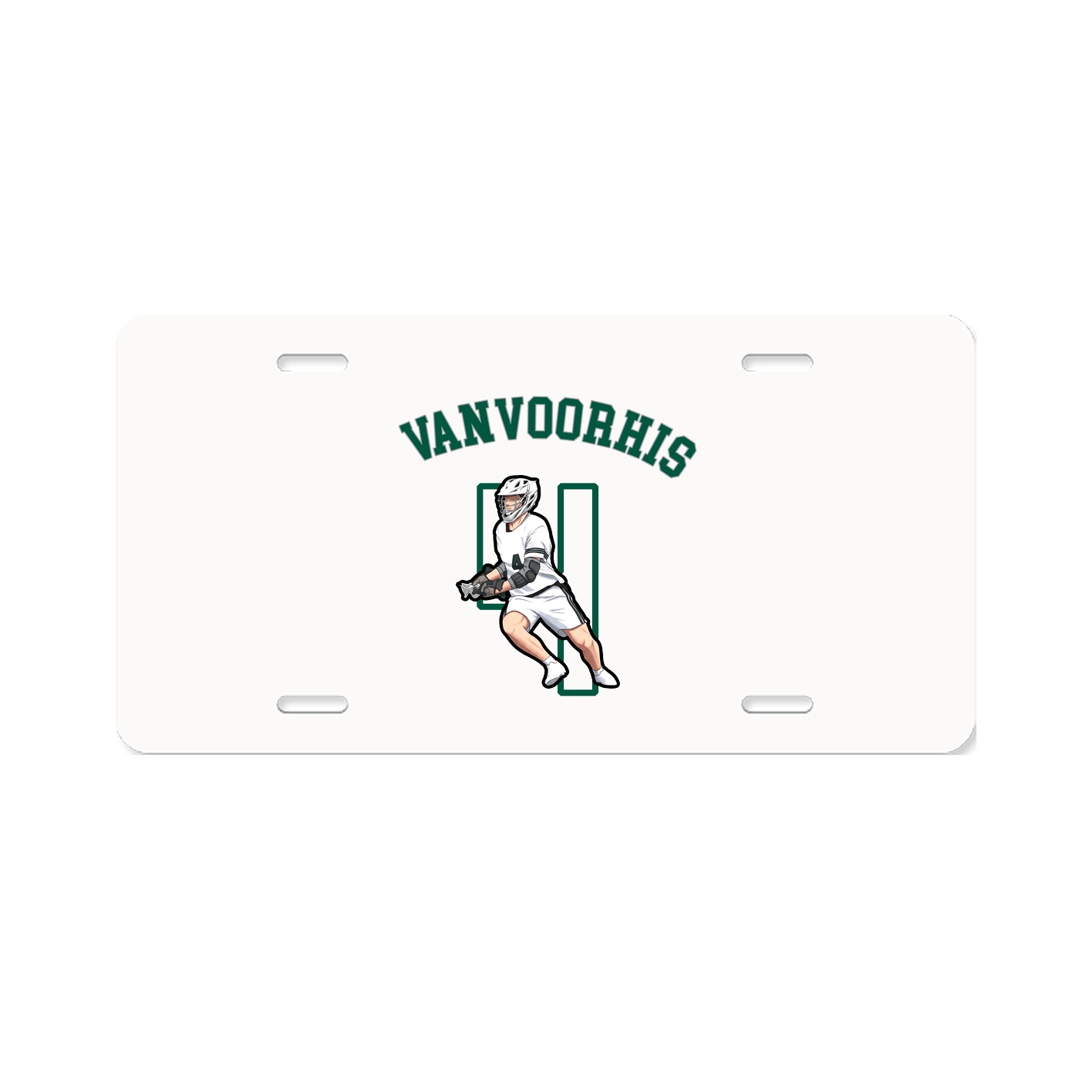 License Plate — Shirsey Arch in Classic