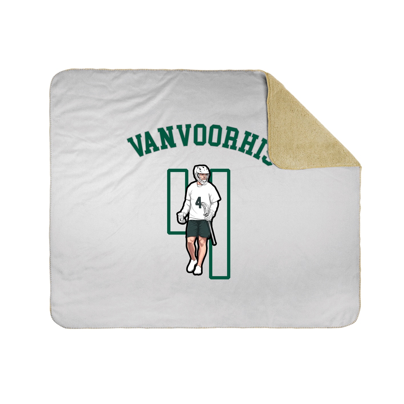 Throw Blanket — Shirsey Arch in White