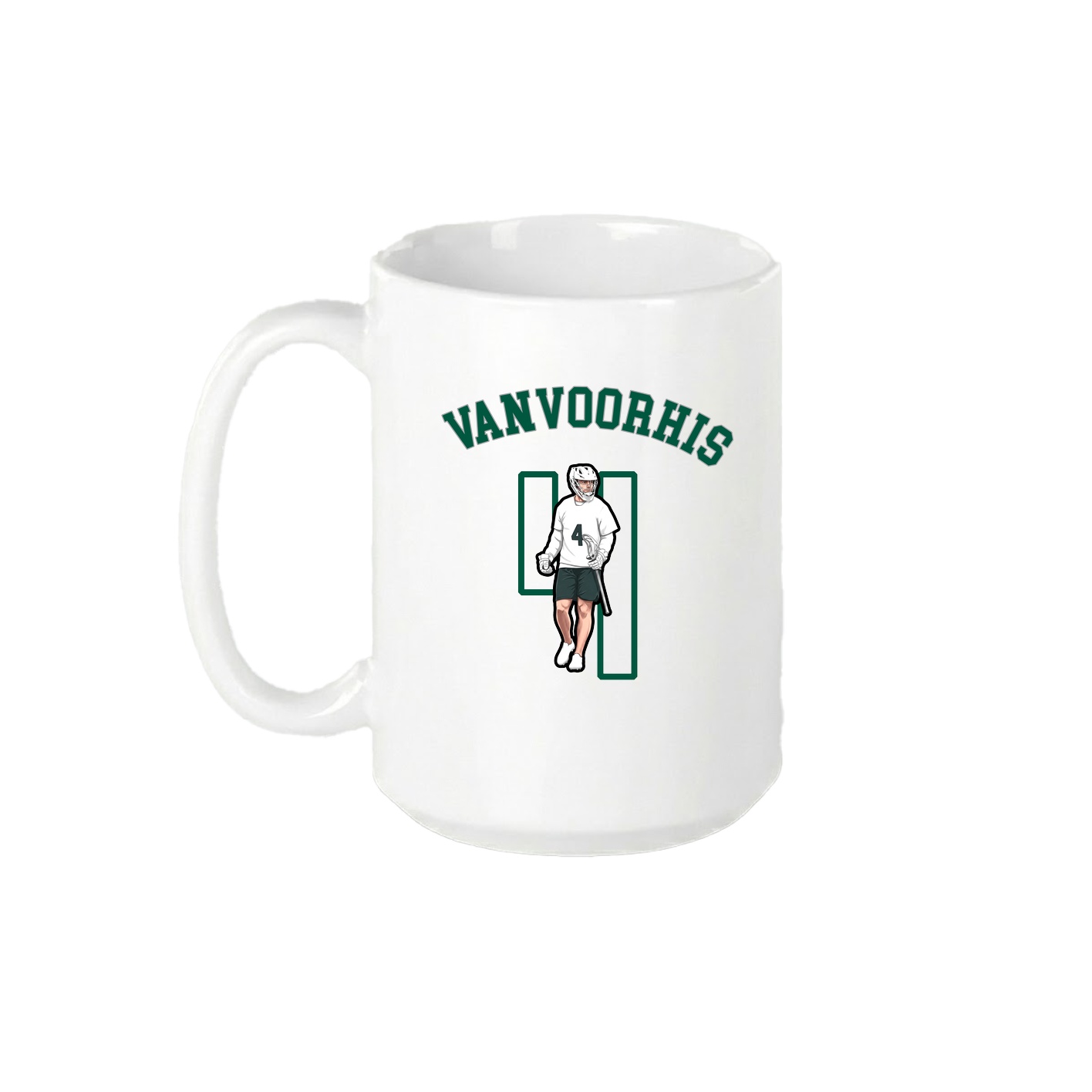 15oz Coffee Mug — Shirsey Arch in White