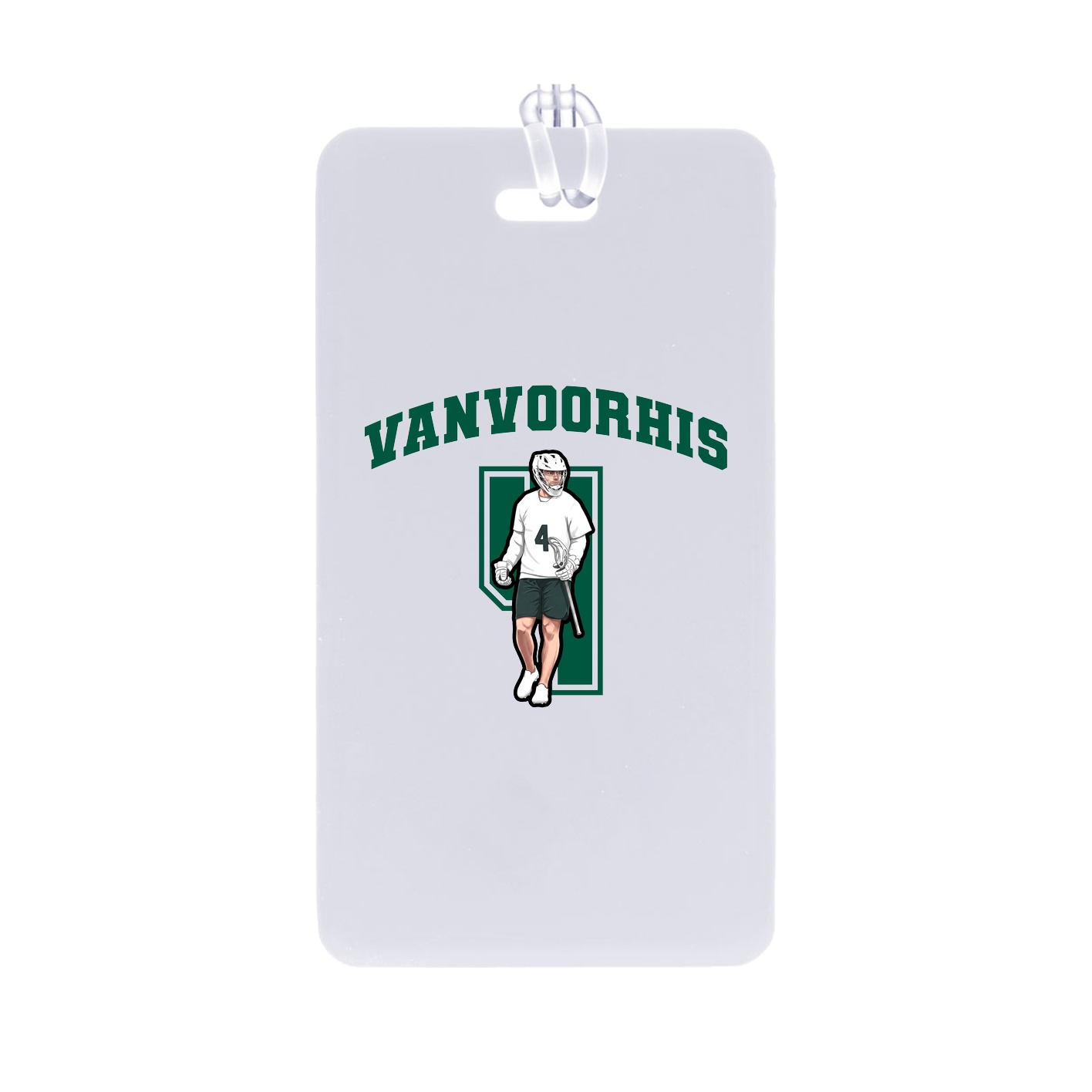 Bag Tag — Number in Classic