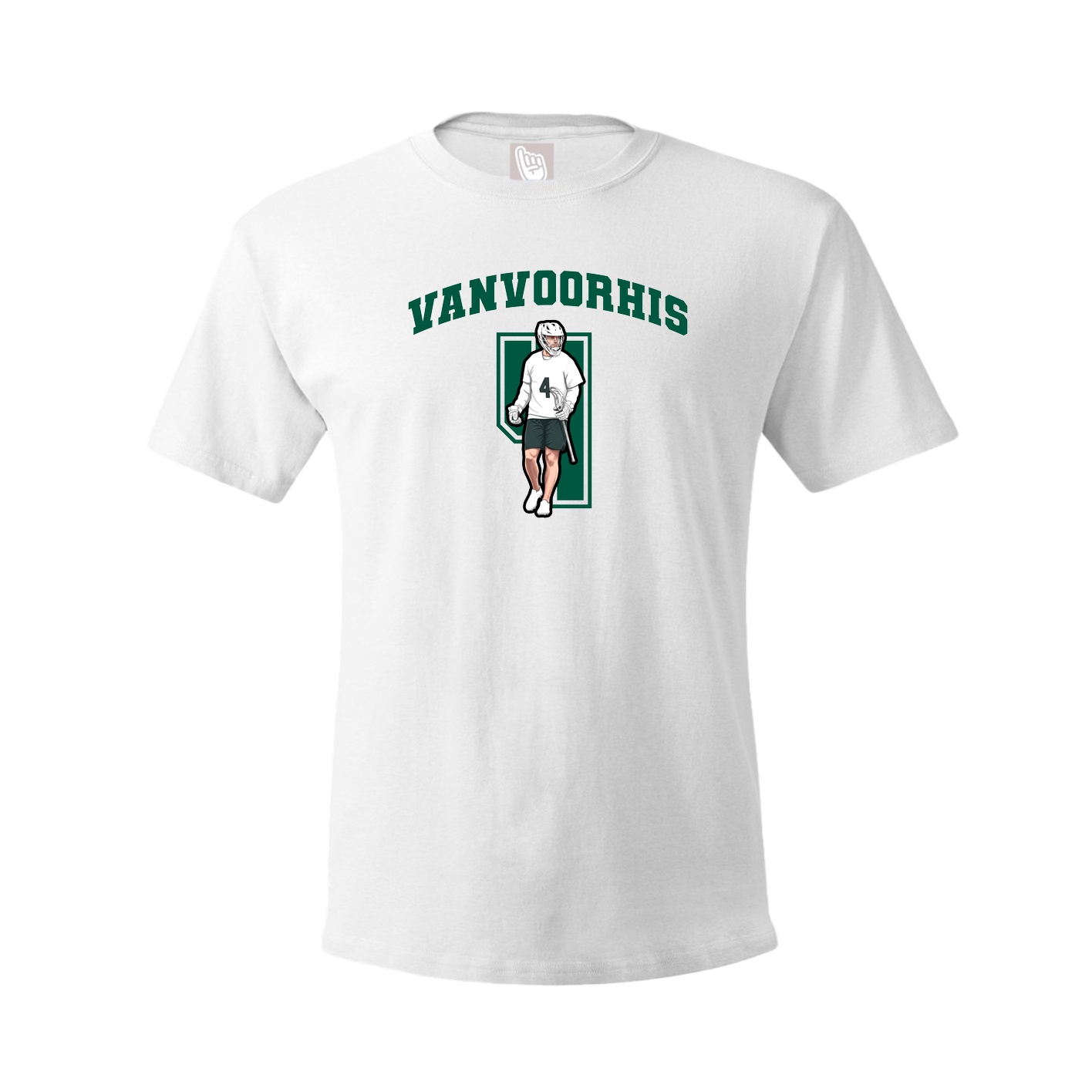 Tee — Number in White