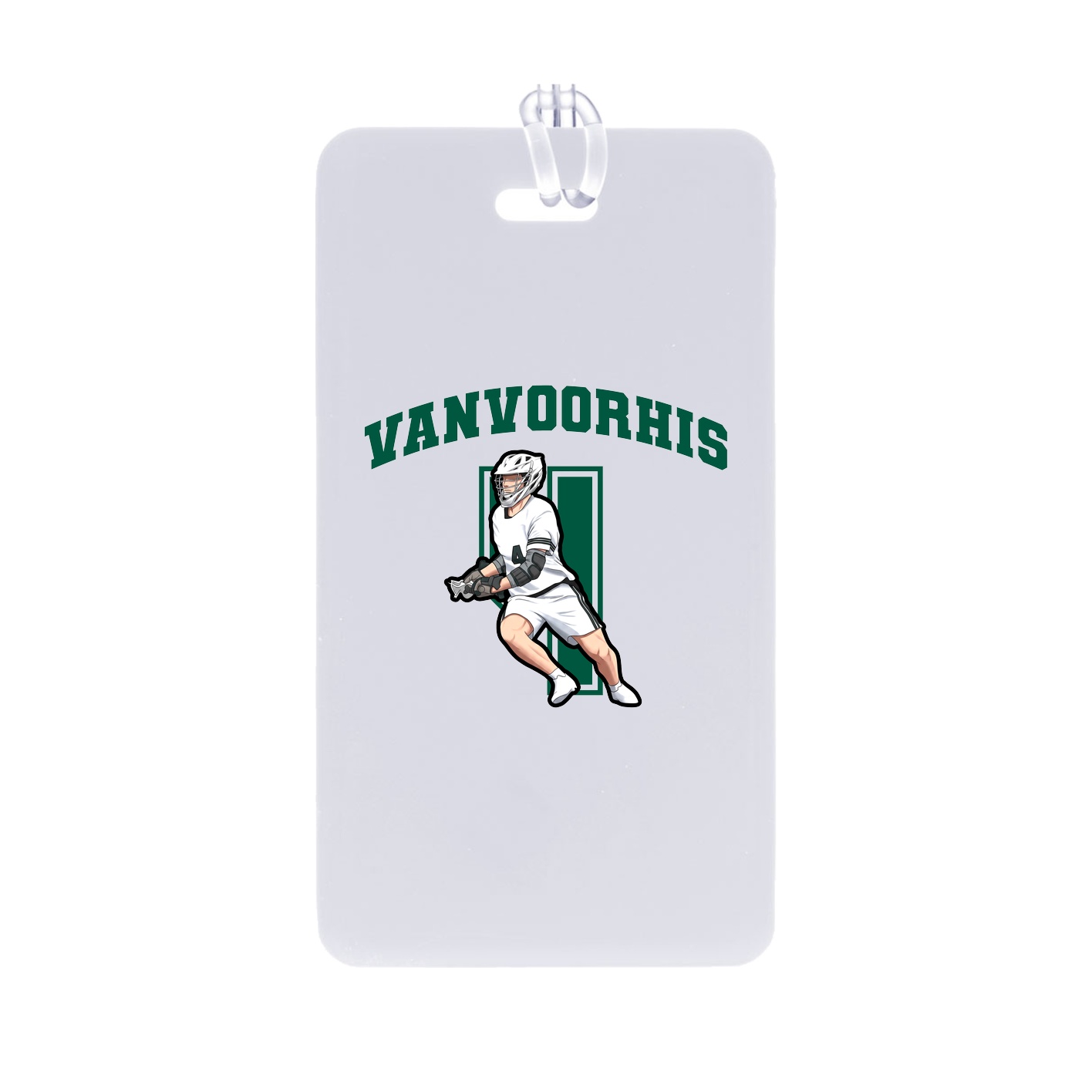 Bag Tag — Number in Classic