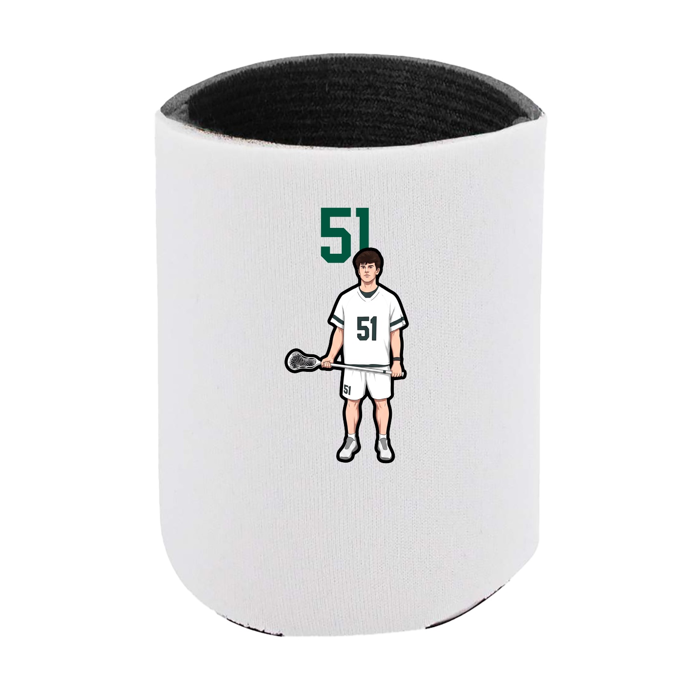 Can Holder — Number Top in White
