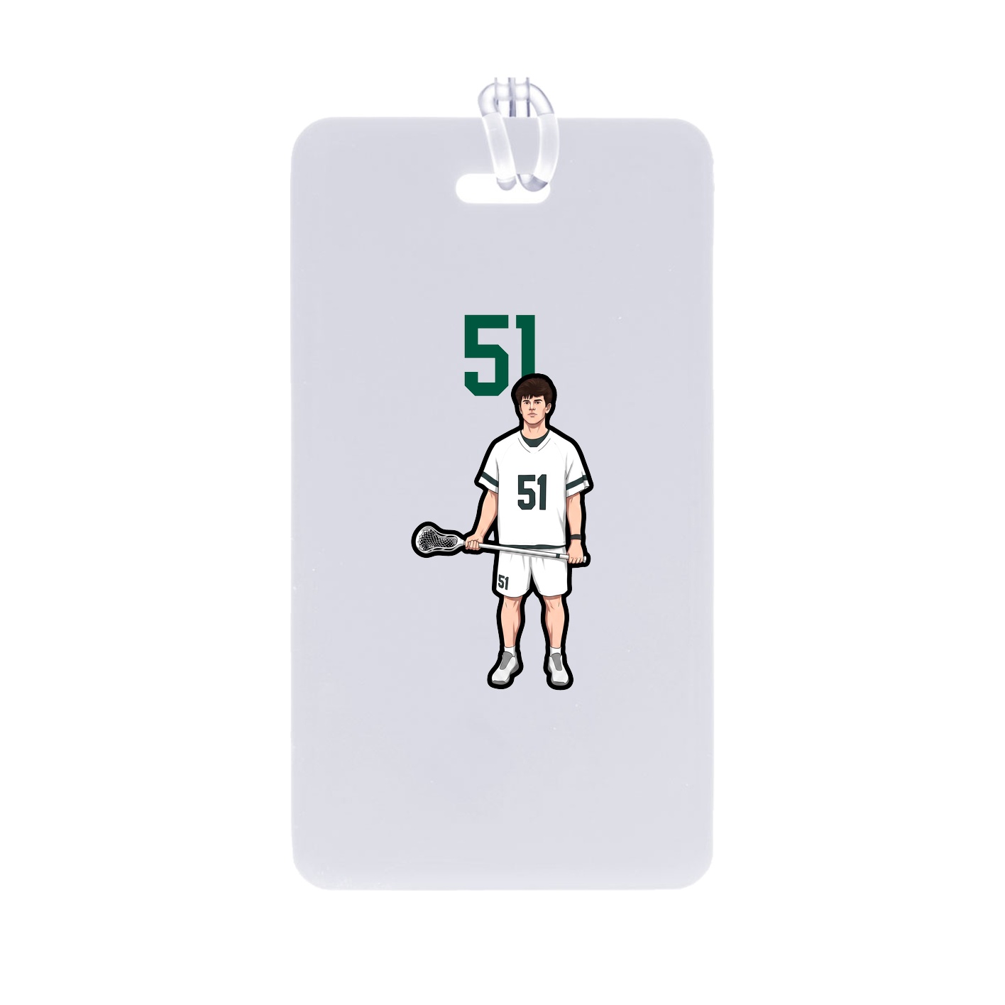 Bag Tag — Number Top in Classic