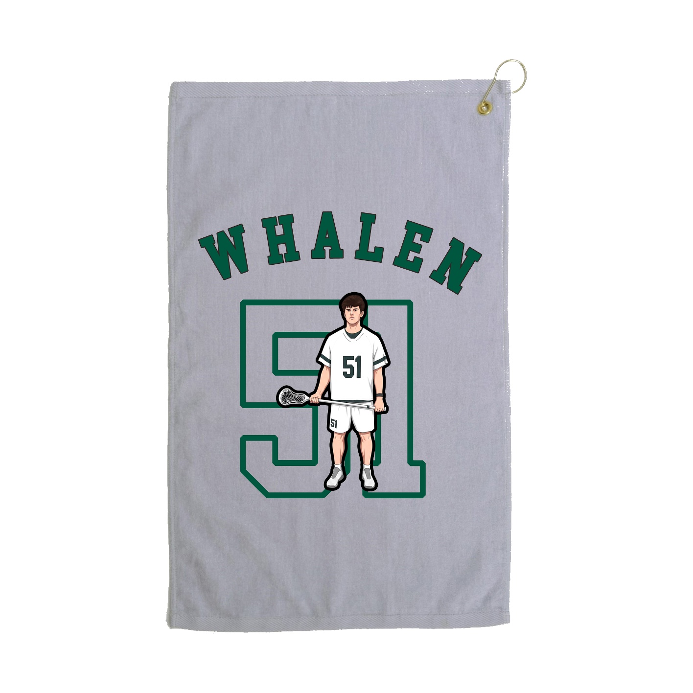 Golf Towel — Shirsey Arch in Grey