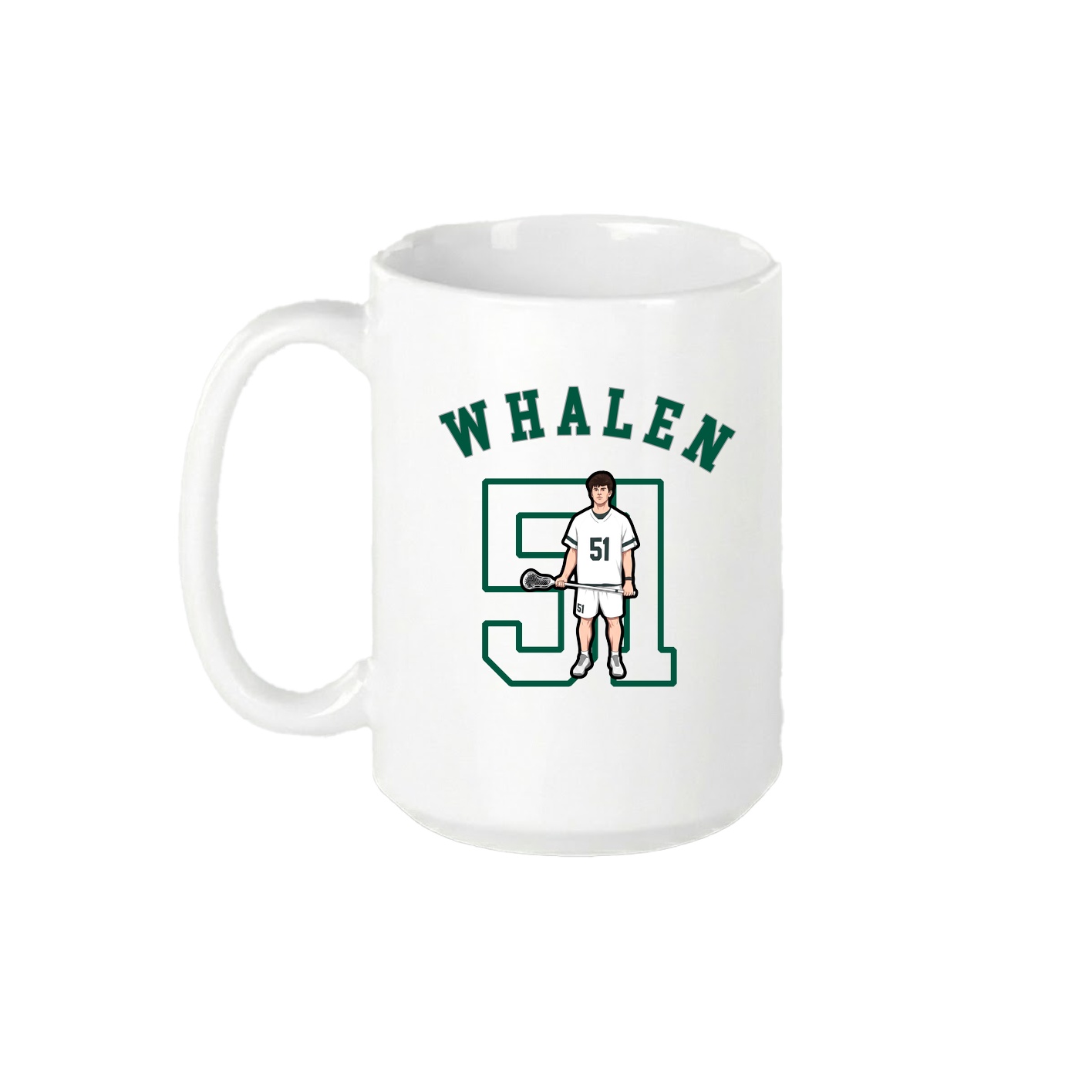 15oz Coffee Mug — Shirsey Arch in White