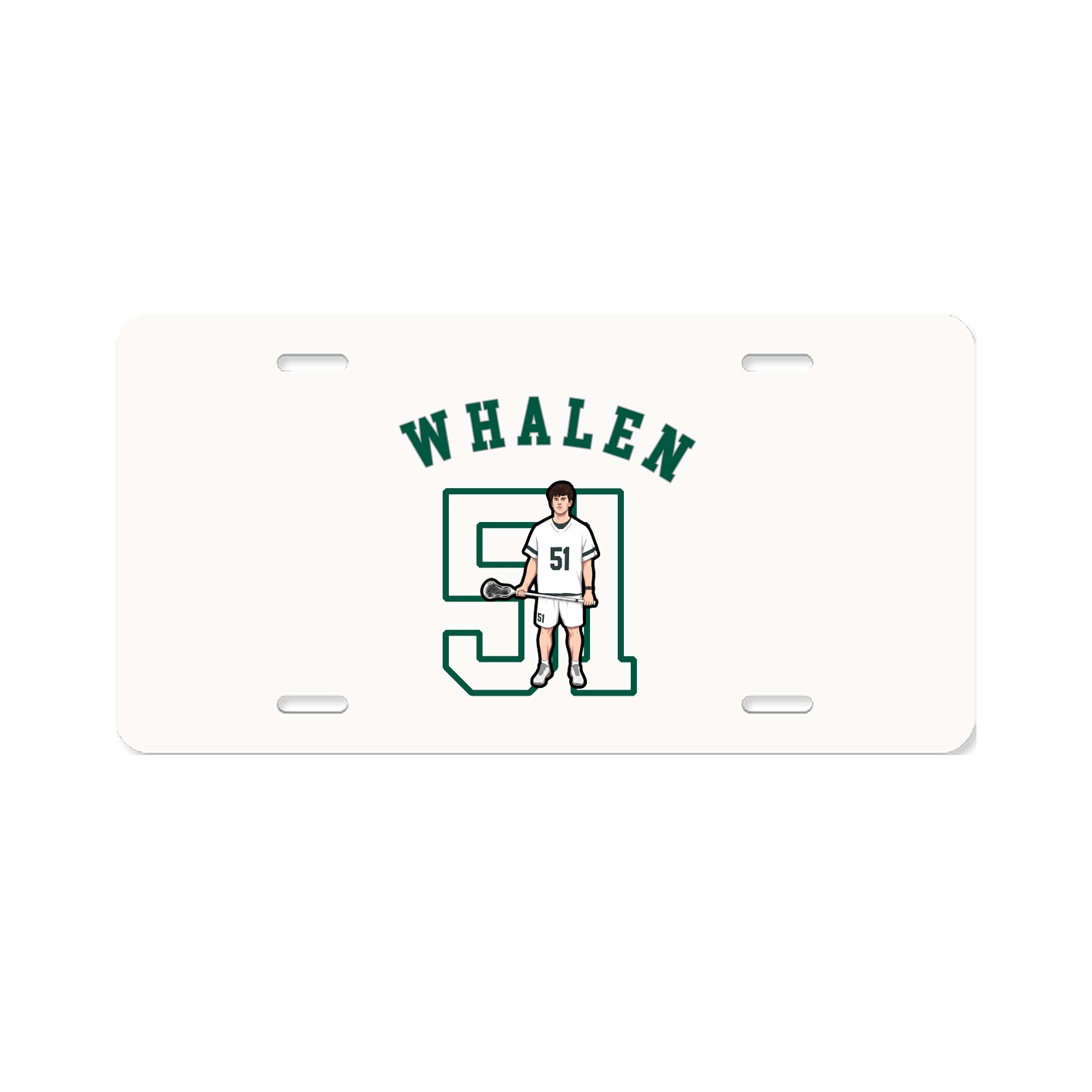 License Plate — Shirsey Arch in Classic