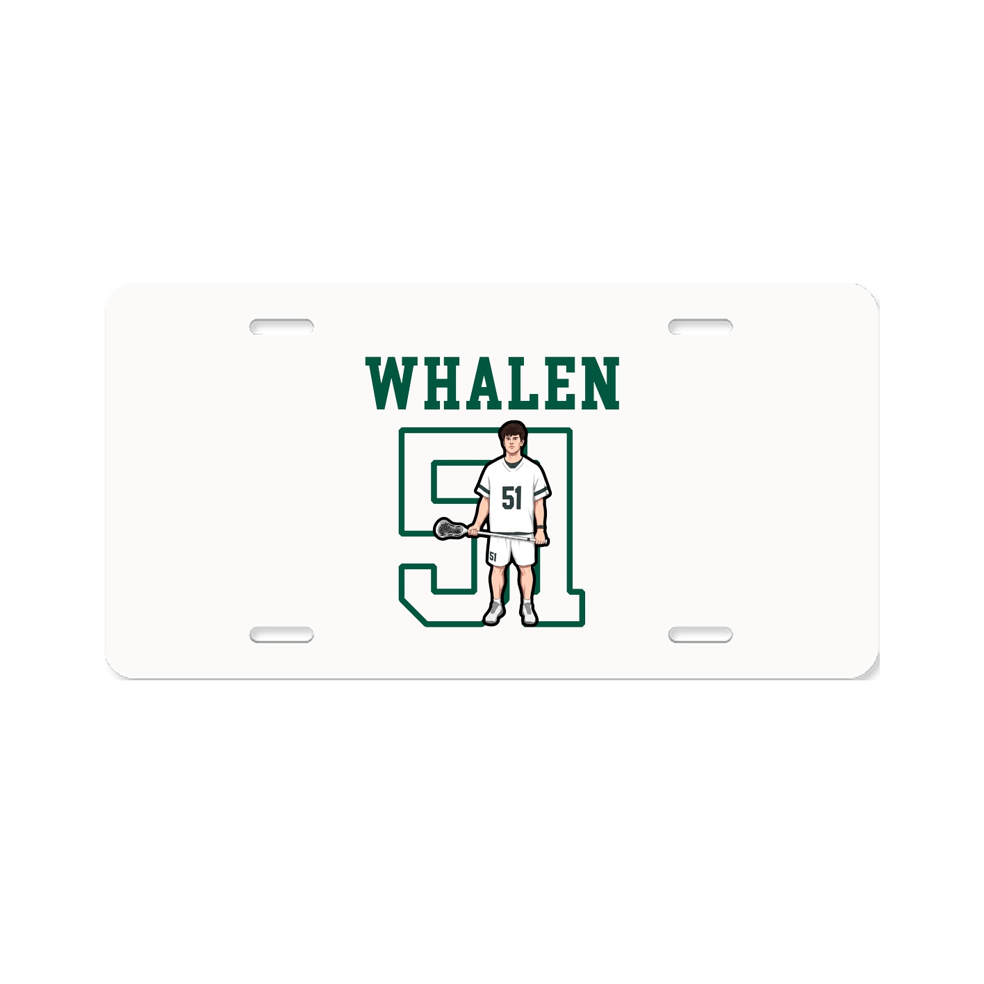 License Plate — Shirsey in Classic