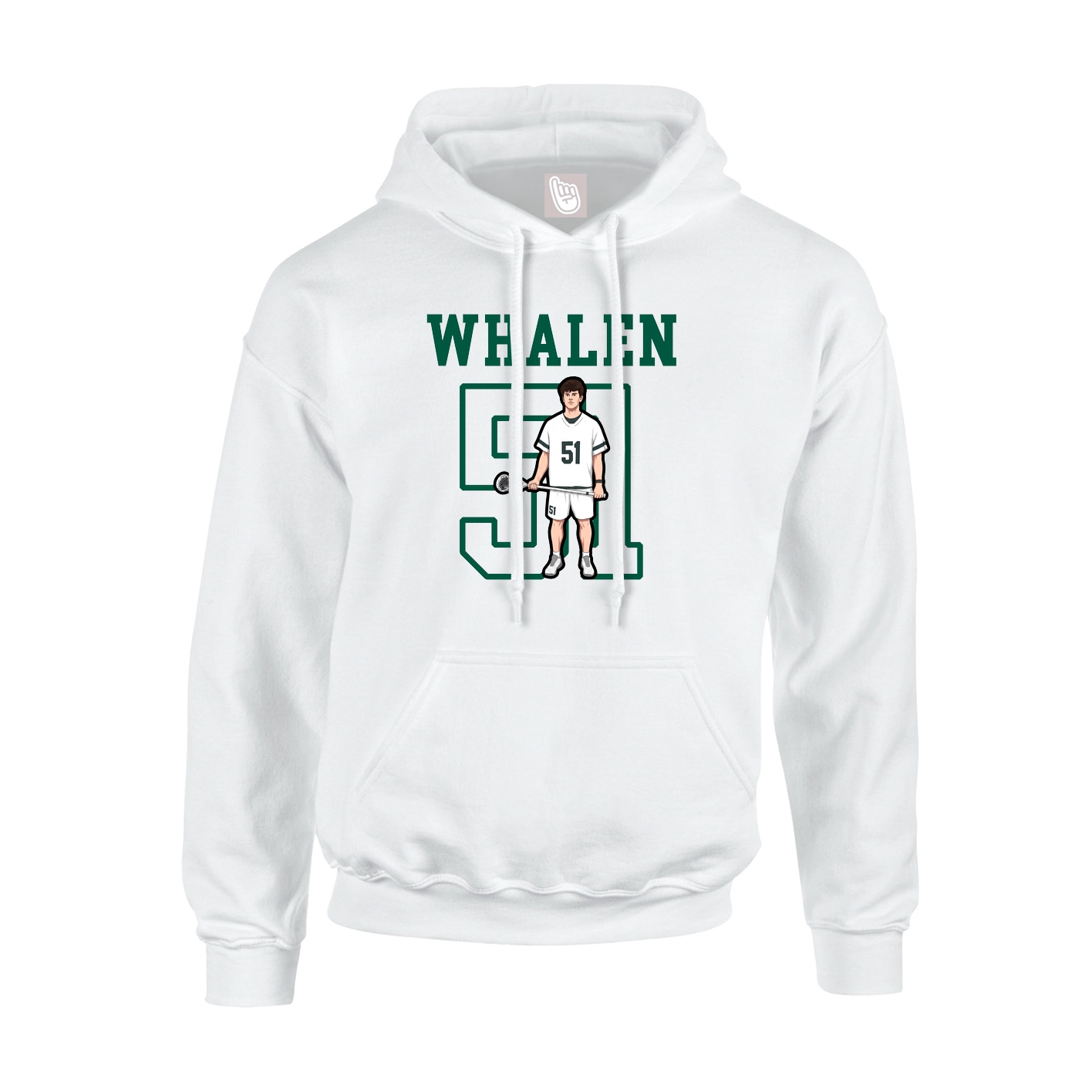 Youth Hoodie — Shirsey in White