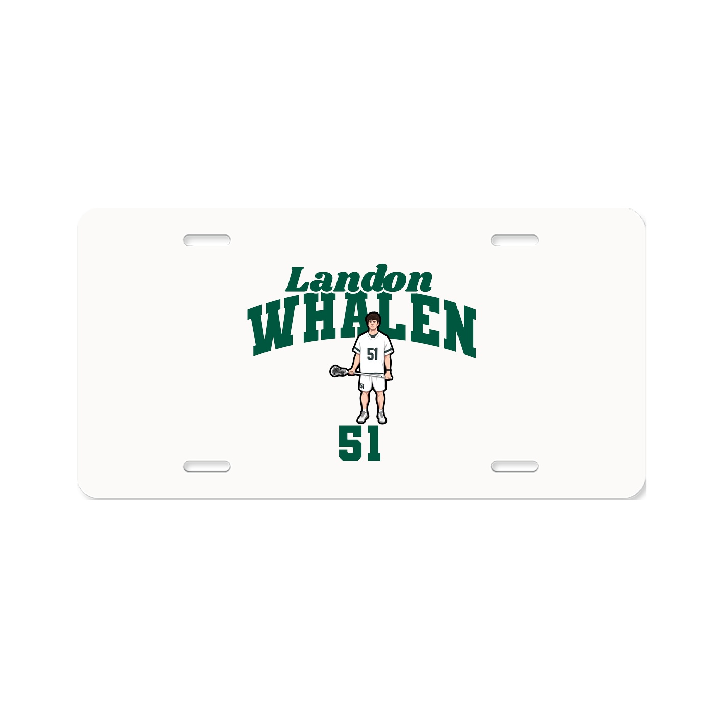 License Plate — Signature Arch in Classic