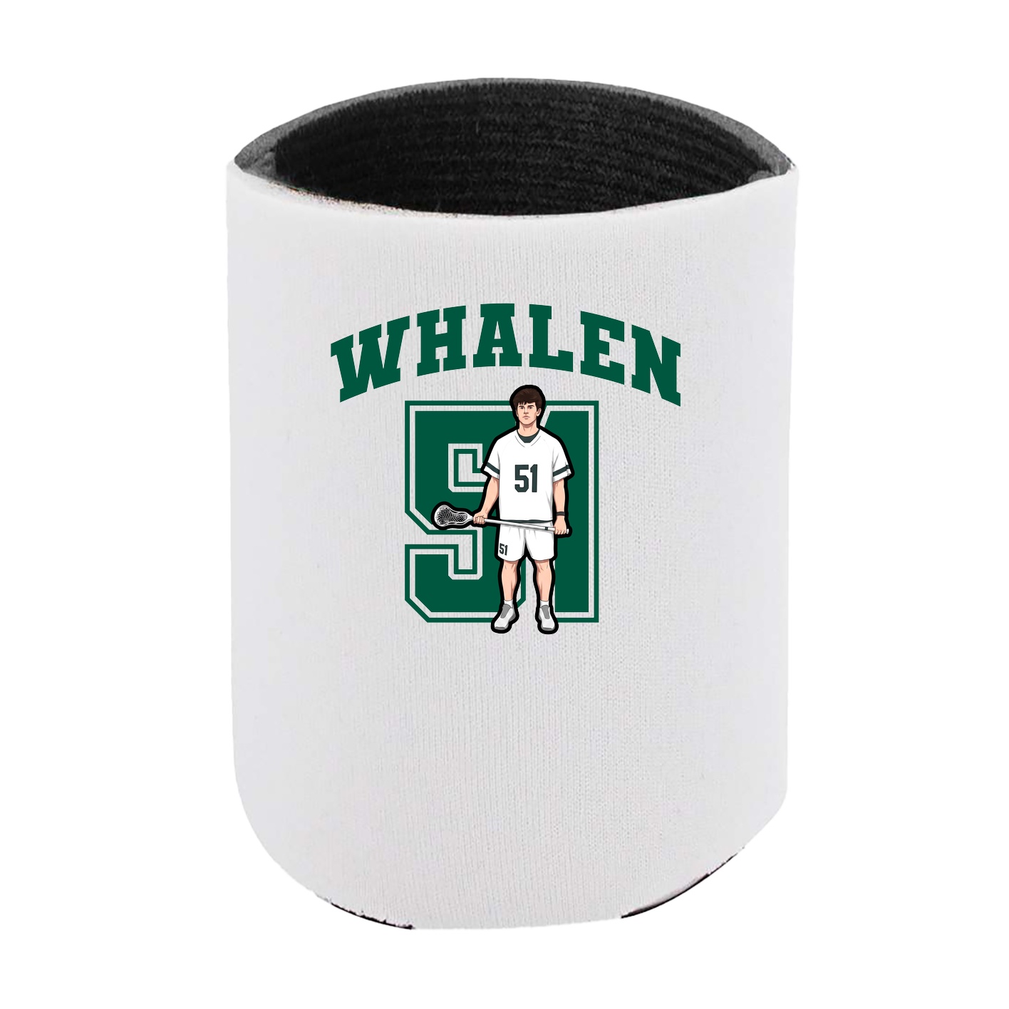 Can Holder — Number in White