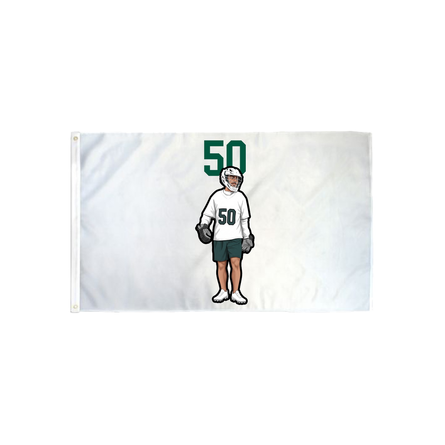 3x5 Flag — Number Top in Classic