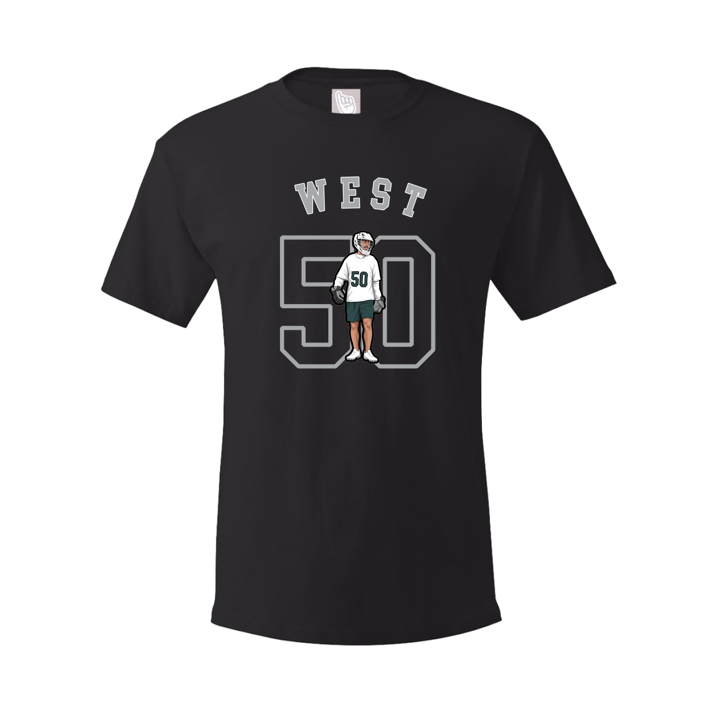 Youth Tee — Shirsey Arch in Black