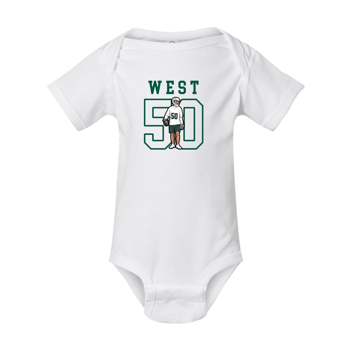 Baby Onesie — Shirsey in White