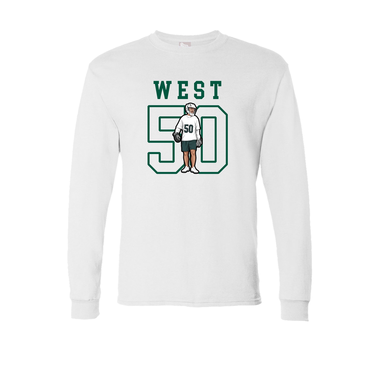 Long Sleeve Tee — Shirsey in White