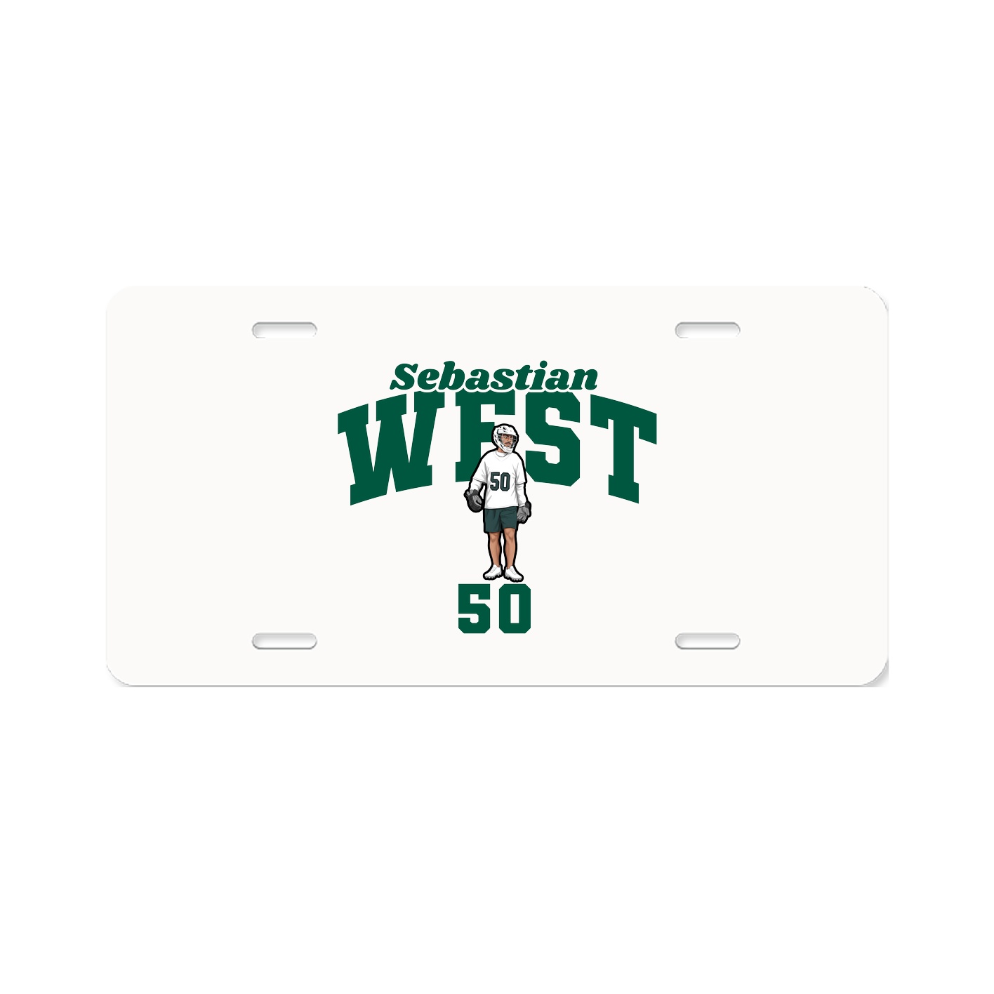 License Plate — Signature Arch in Classic
